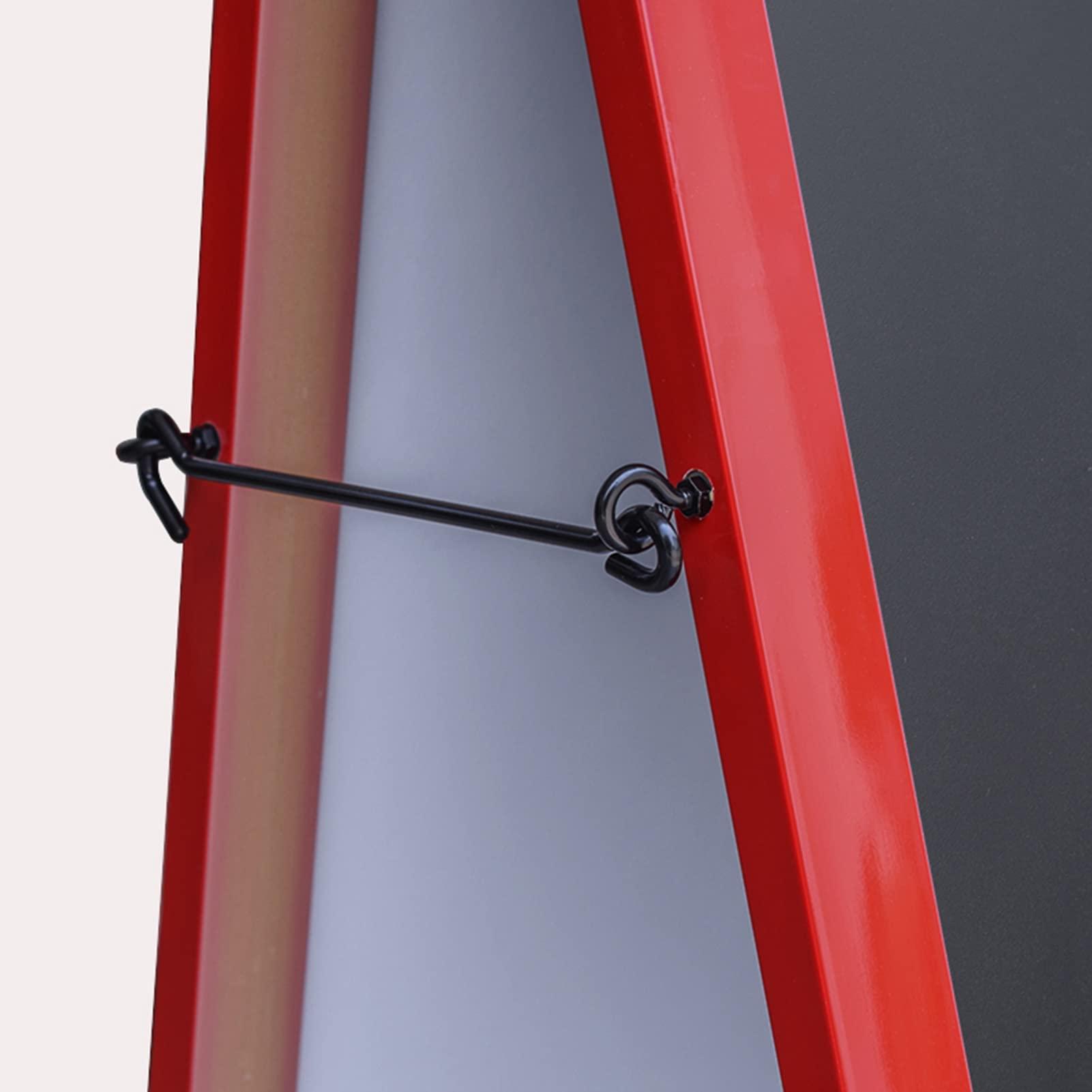 Stehendes Kreidetafel-Schild Mit A-Rahmen, Rotes Gehwegschild Mit Holzrahmen, Doppelseitige Menü-Kreidetafel Für Hochzeitsfeier Im Restaurant, Geschäft
