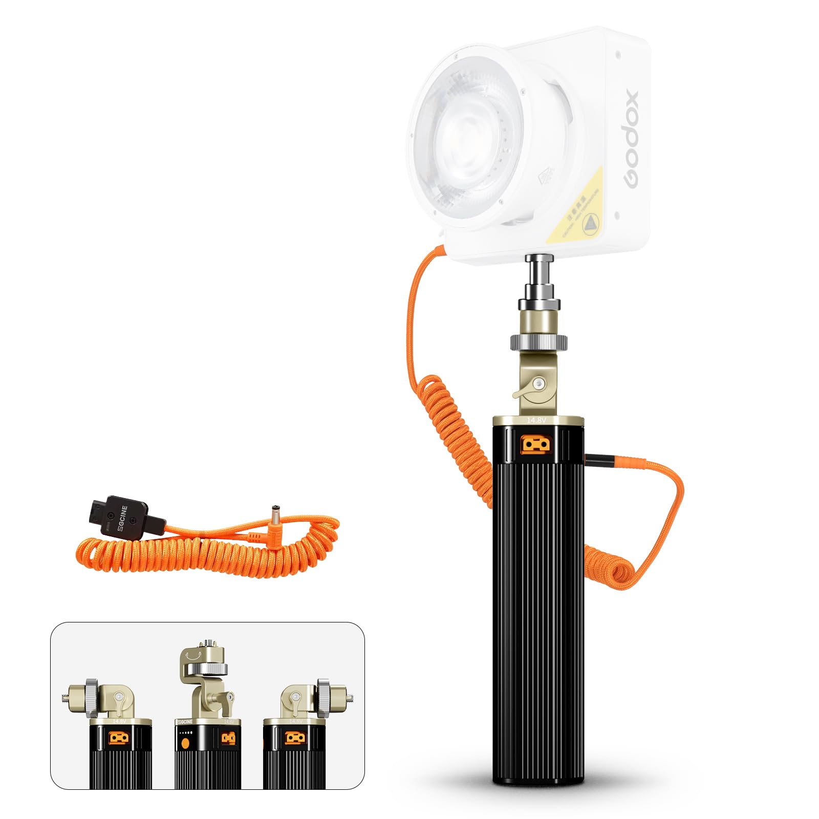 Amazon.co.jp: ZGCINE ZG-H90 Pro ハンドルバッテリーグリップ 1/4