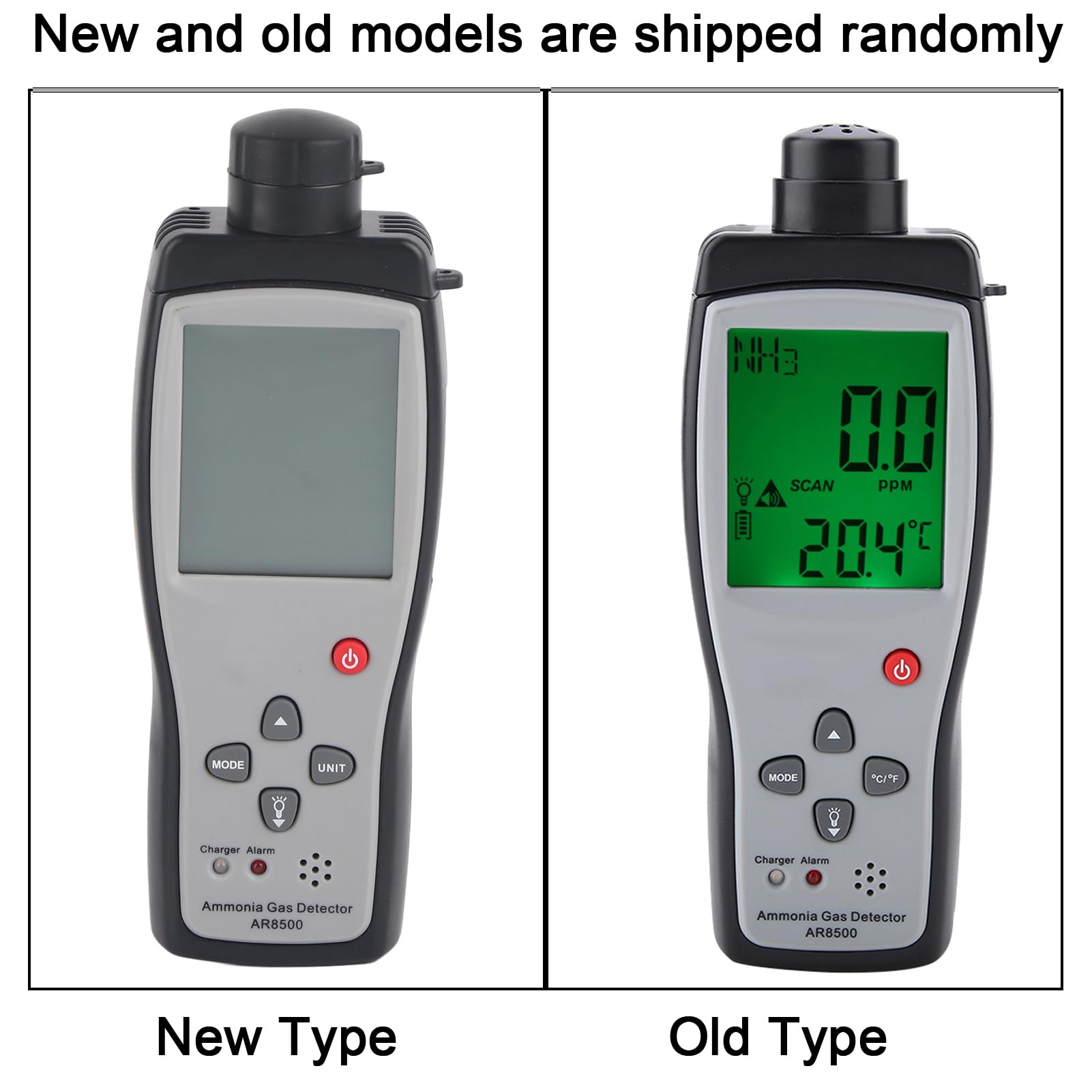 SMART SENSOR AR8500 Monitor Rilevatore di Gas di Ammoniaca con Display LCD per Metallurgia Batteria Al Litio Ricaricabile 0-100PPM 3,7V