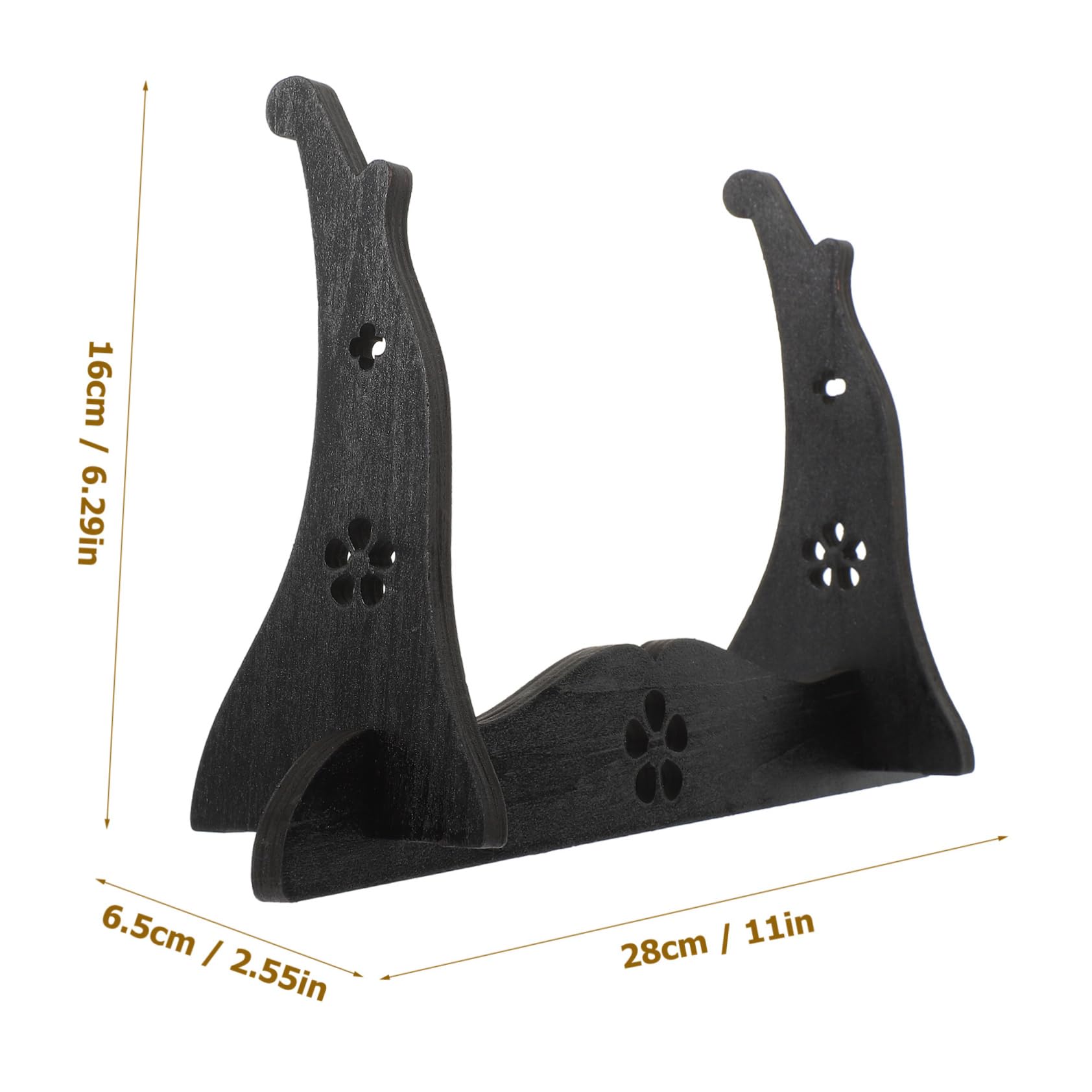 GALPADA Flute Rack Stand Sword Stand Household Storage Rack Decorative Flute Display