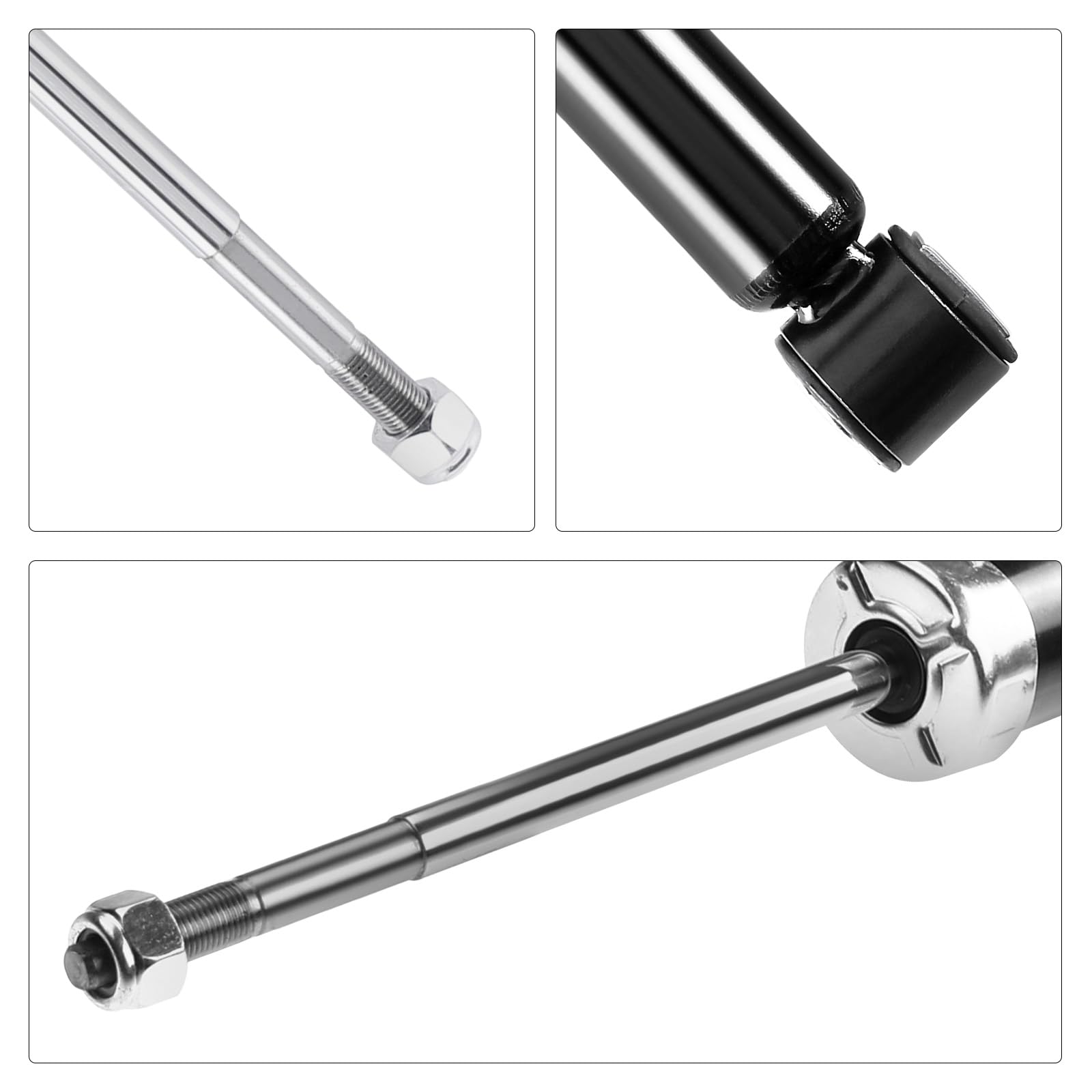 Frankberg 2x Presión del gas del amortiguador Eje Trasero Compatible con 3er/3er Compact E46 316 318 323 325 330 330 1998-2007 3er Touring E36 E46 316 318 320 325 328 1995-2005