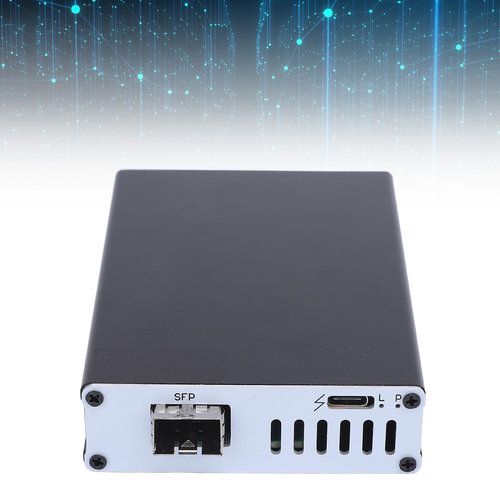 Adattatore Ethernet 10G, Scheda di Rete USB Ad Alta velocità, velocità di Trasmissione di 10 Gbps, Supporta Wins, OS X, Ubuntu Systems, per L'editing Video, Gaming Live (Porta