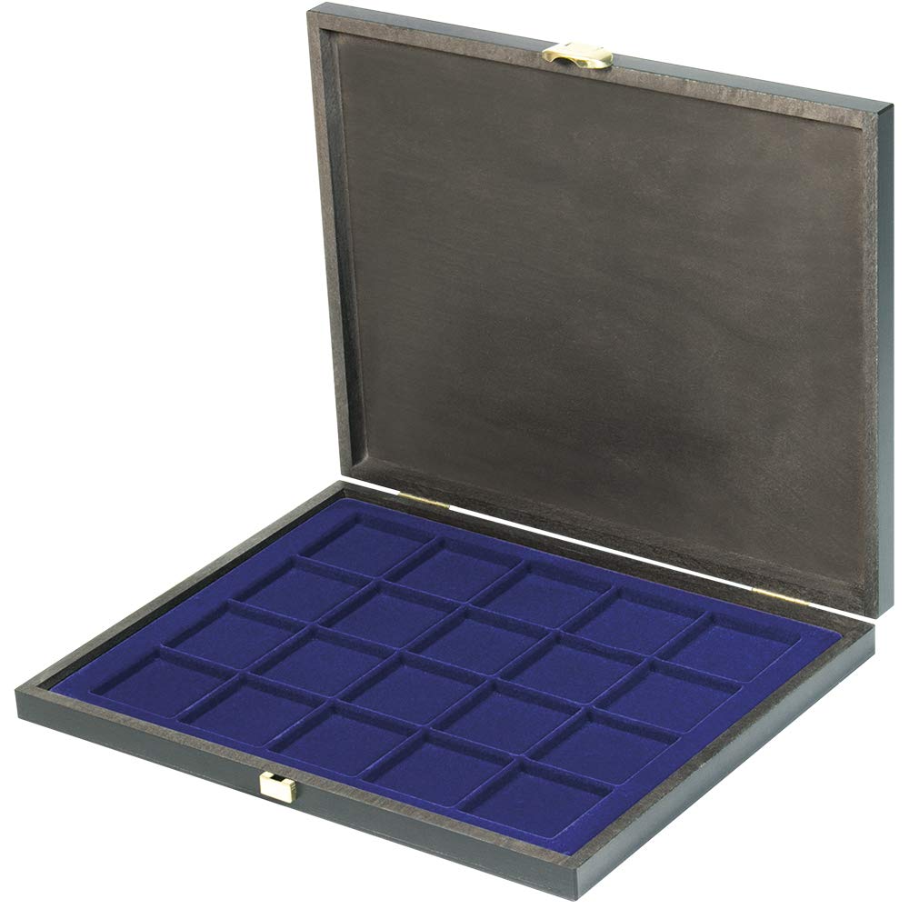 Estuche para monedas de colección LINDNER Carus-1 en madera real 5