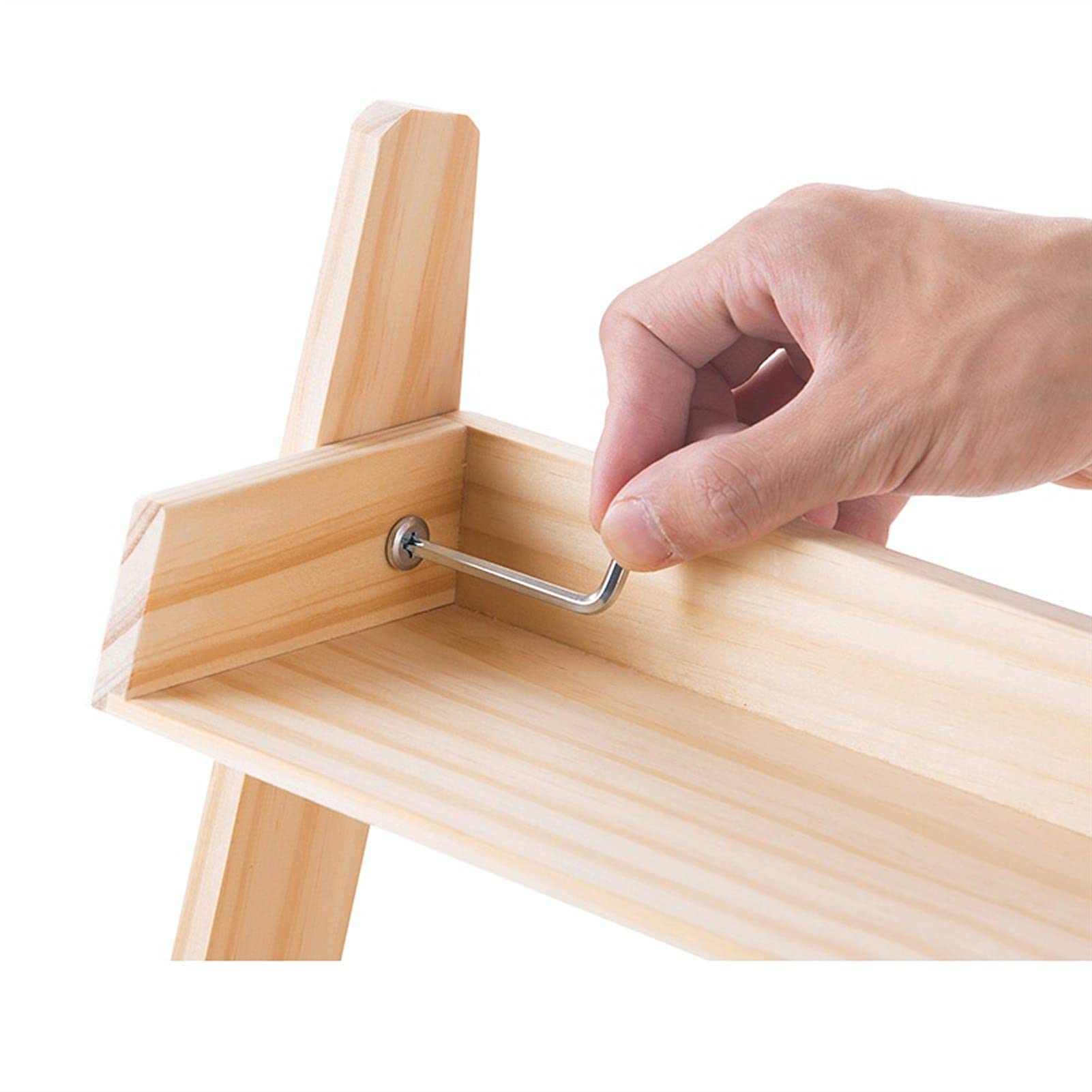 Estante organizador de especias de madera, multifunción, para encimera, condimentos, estante de almacenamiento de condimentos, estante de almacenamiento de múltiples capas