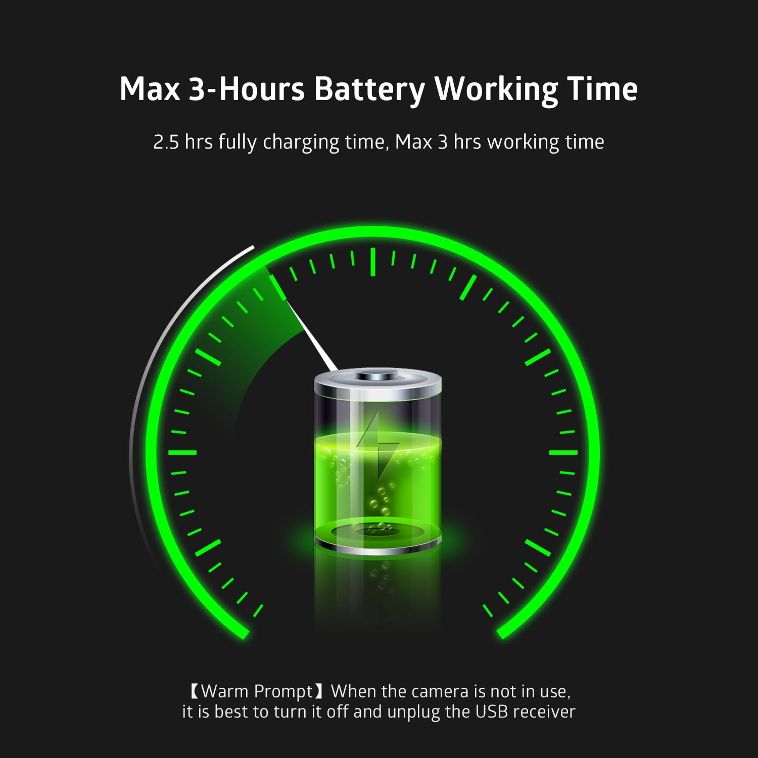 TOALLIN 1080P HD Wireless Webcam for PC, Built-in Noise-Canceling Microphone, Wireless Computer Camera for Video Conferencing, Live Streaming and Online Video Calls