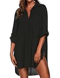 Beach Cover Ups for Women Bikini Swimsuit Coverup Beach Dress Shirt