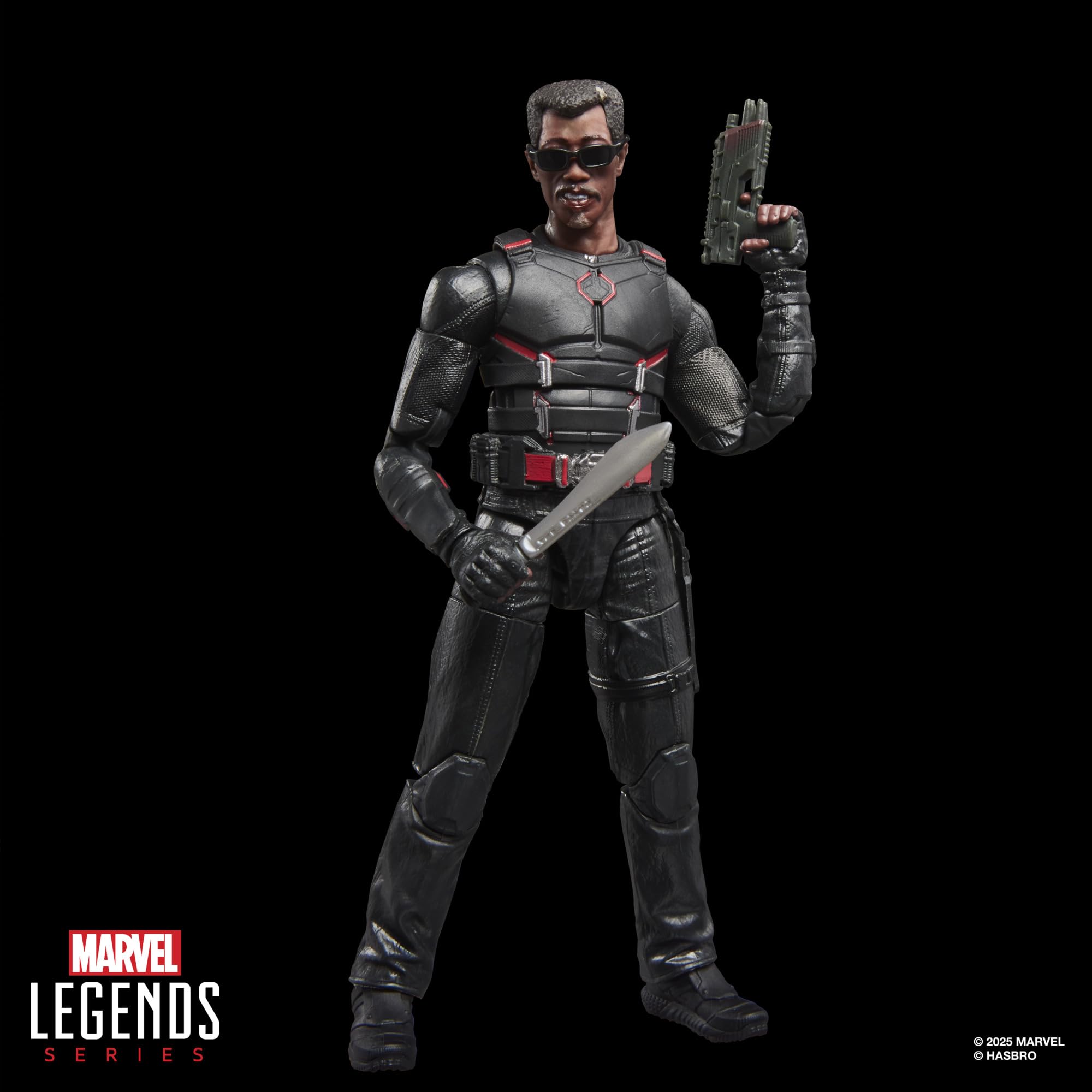 Marvel Legends Series Marvel's Blade, Marvel Studios' Deadpool & Wolverine Movie Collectible 6-Inch Action Figure Gift - Image 3