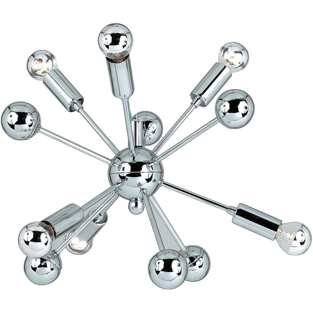 AF Lighting5693-6H Supernova Six Light Mini Chandelier