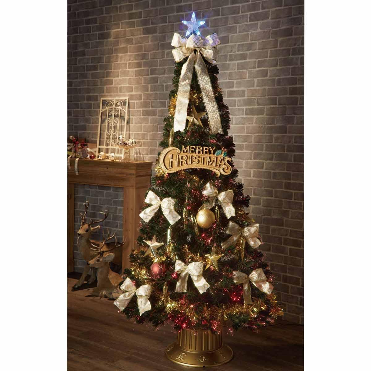 【美品】ファイバー クリスマスツリー Amazon.co.jp: 【廃番】デコレーション光ファイバークリスマスツリー