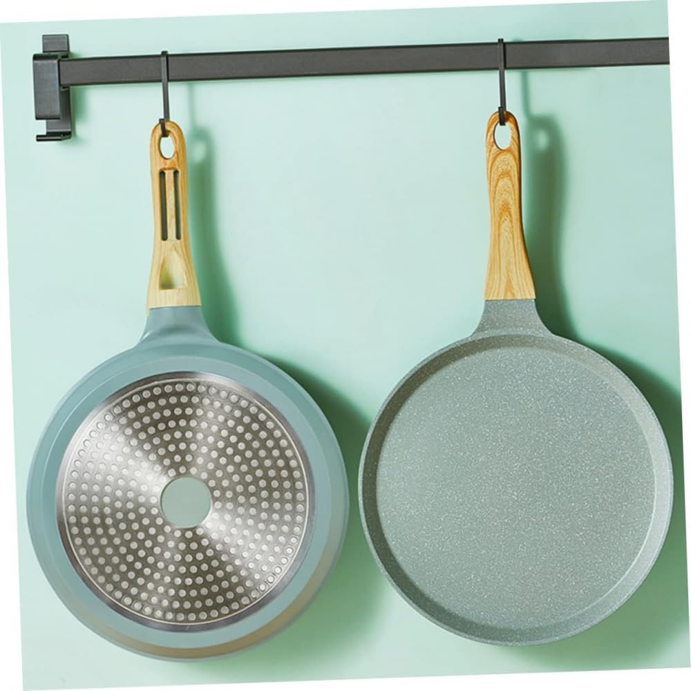 Padella Antiaderente Teglie in Alluminio Piastra Portatile Pentola Portatile per Cucinare Pentole per pentole Padella per frittata di Uova Padella per Colazione Padella