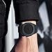 FANMIS Men's Anime-Inspired Fashion Sketch Wristwatch Minimalist Creative Wormhole Design Stylish and Durable Timepiece for Men's Sports Watch (D Black Calendar)