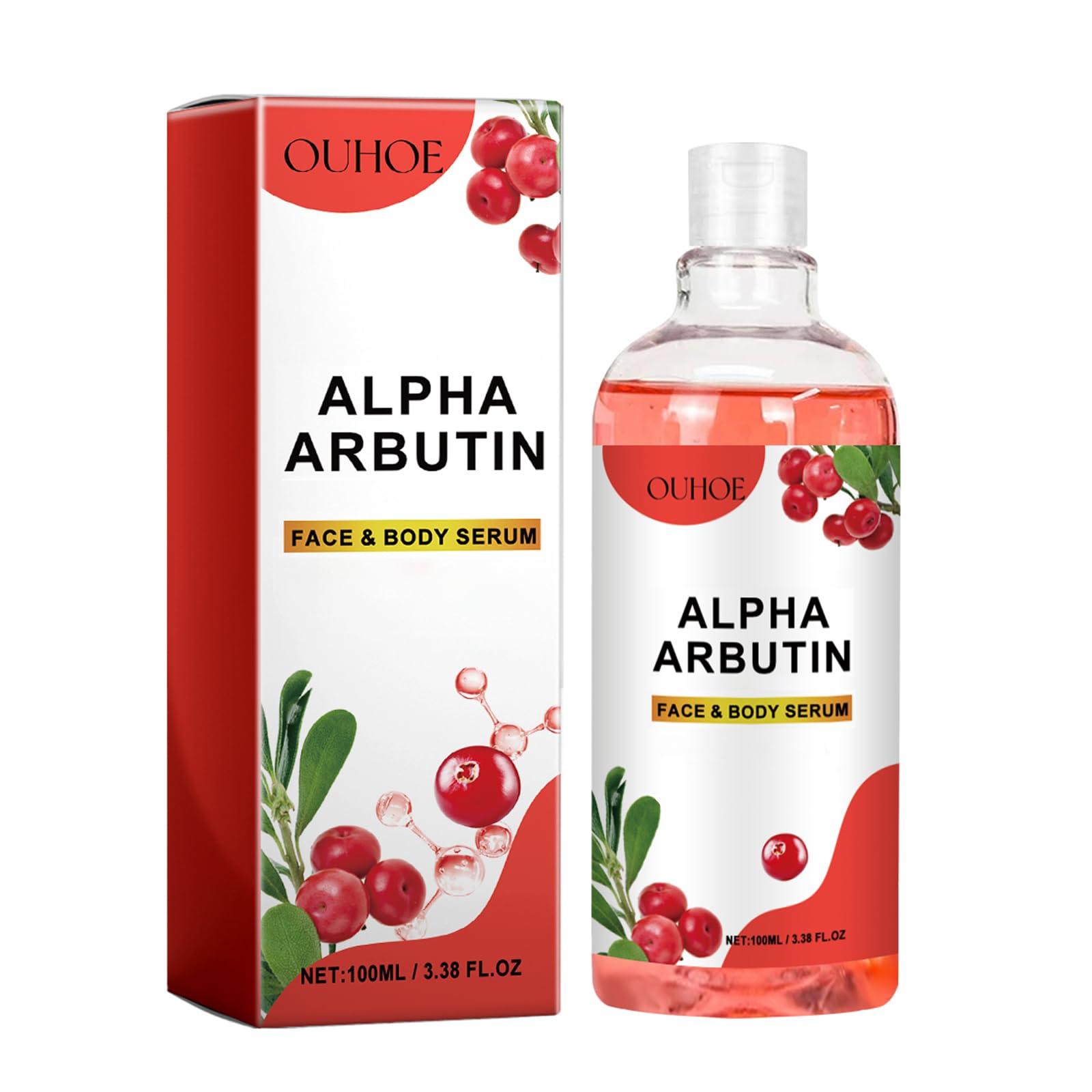 Alpha Arbutin Serum for Face & Body,Pigmentation & Dark Spot Serum Lightweight,100ml