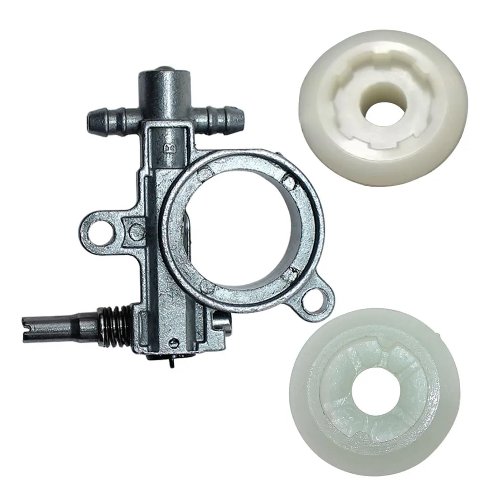 Pompa olio con gruppo vite senza fine adatta for motosega Dolmar PS-220TH PS-221TH PS-222TH 320168393