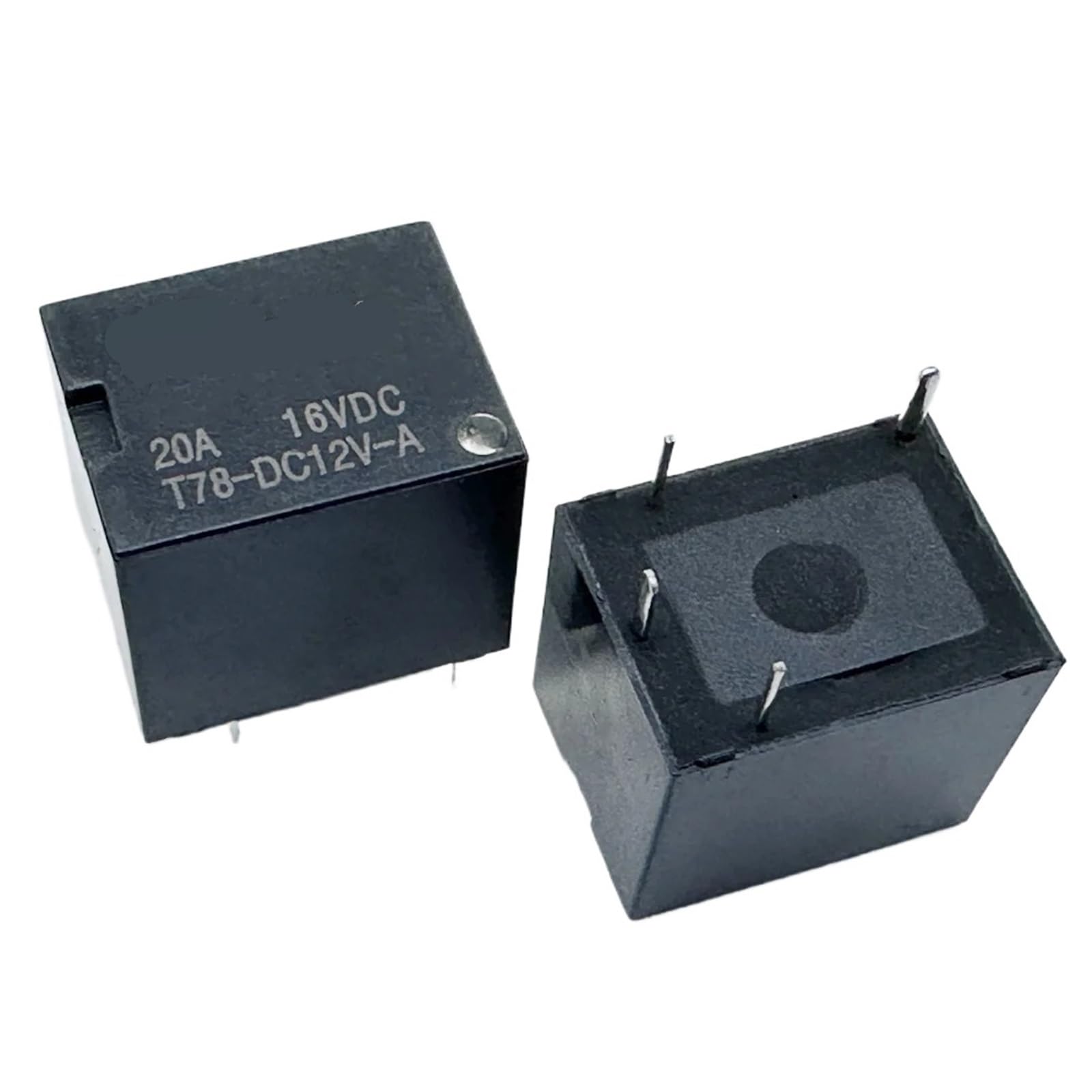 Relais T78-DC12V-A résistant aux surcharges T78A-20A 5 broches pour éviter les pannes