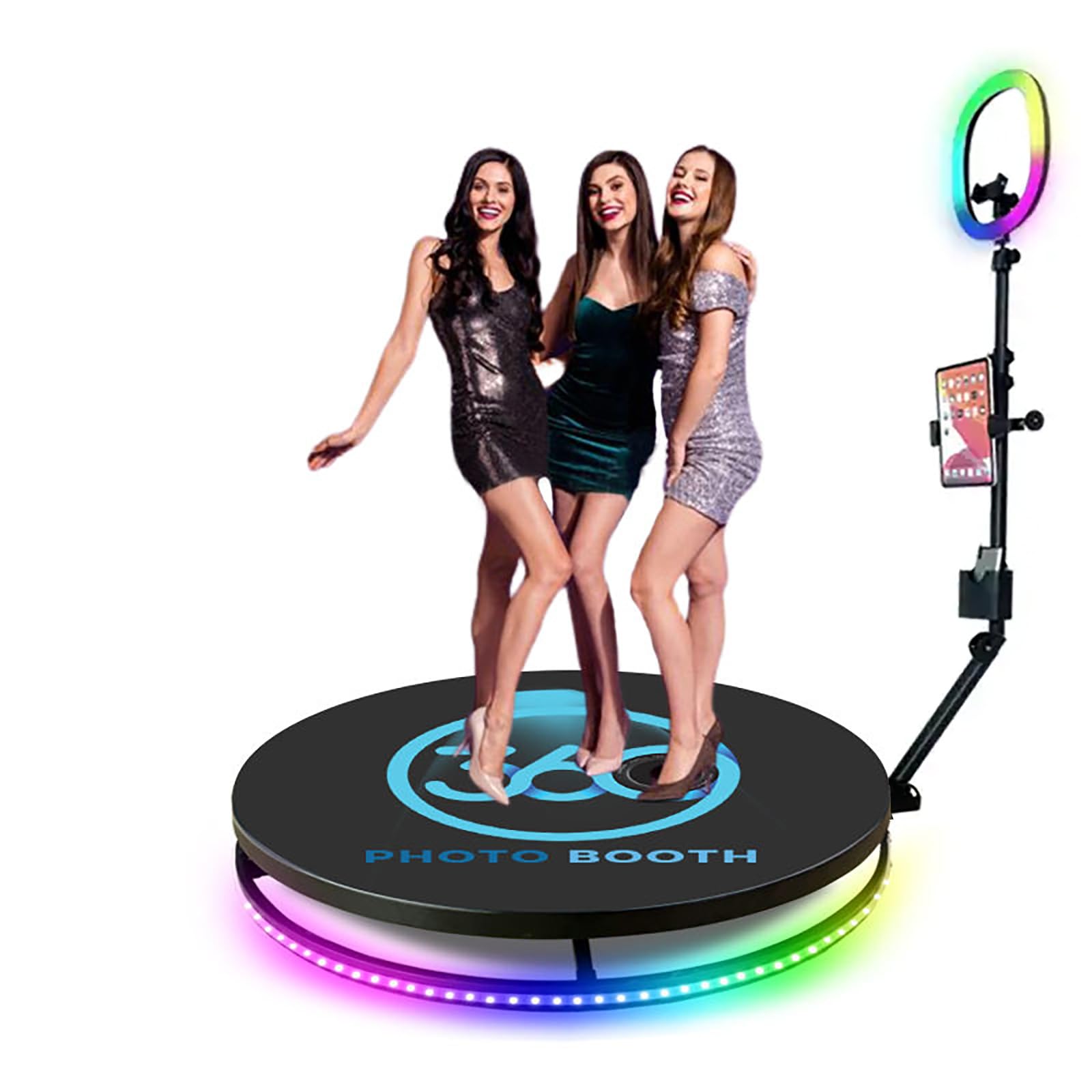Amazon.co.jp: FXNFXLA パーティー用360度自撮りカメラブース、360度 