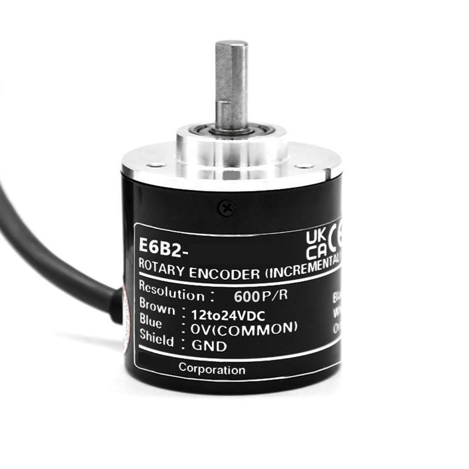 OMRON E6B2-CWZ5B Incremental Rotary Encoder – 10-5000 P/R, PNP 12-24V DC, Push-Pull Output