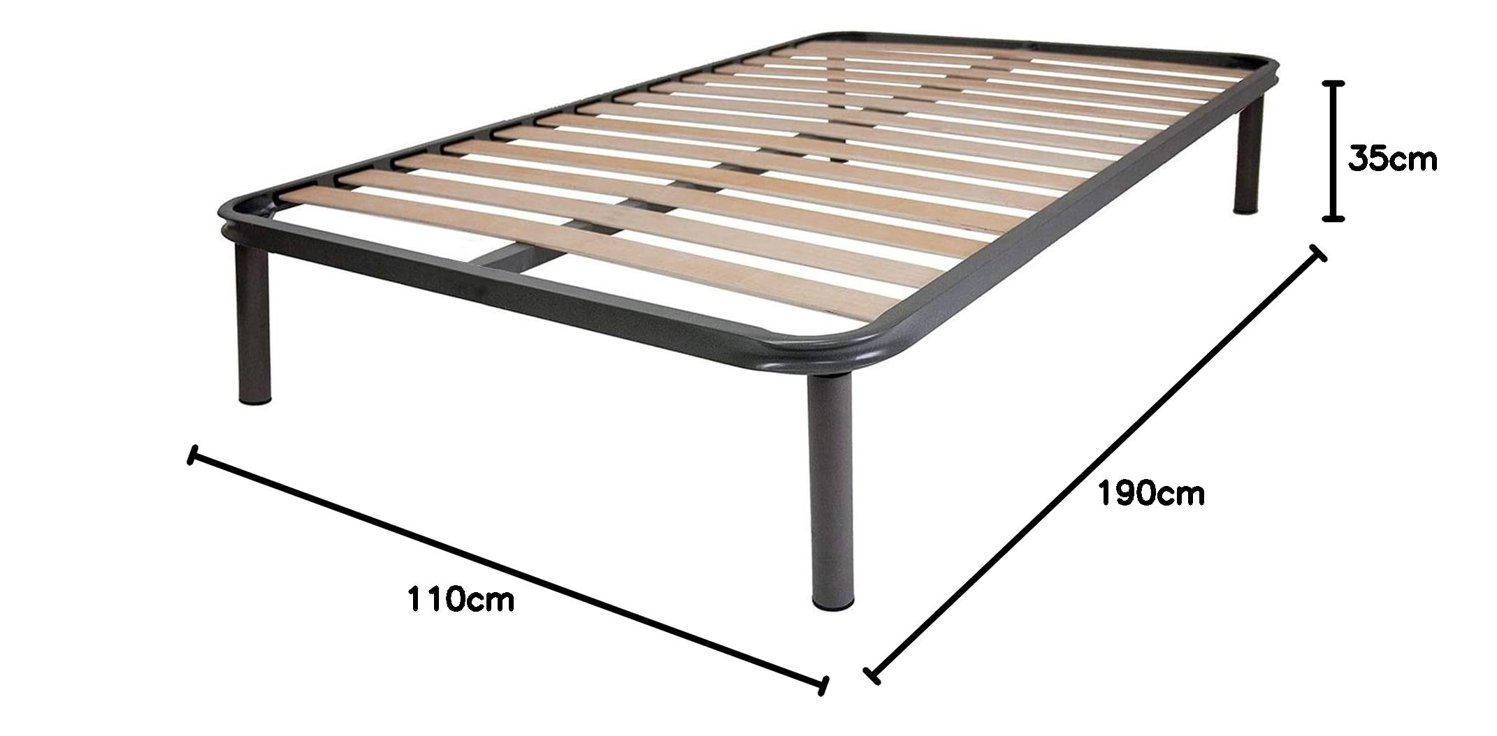 Rete Ortopedica Matrimoniale Dormiland Rete In Legno Di Faggio