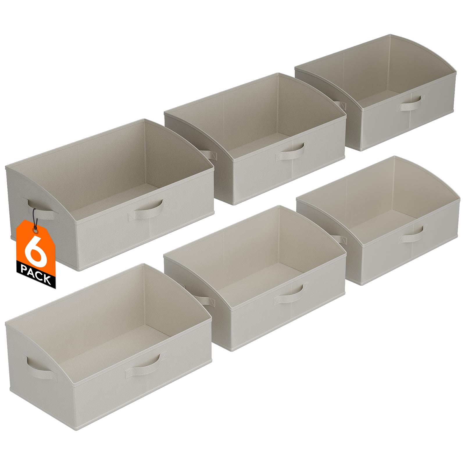 Lifewit Extra Large Trapezoid Closet Storage Bins
