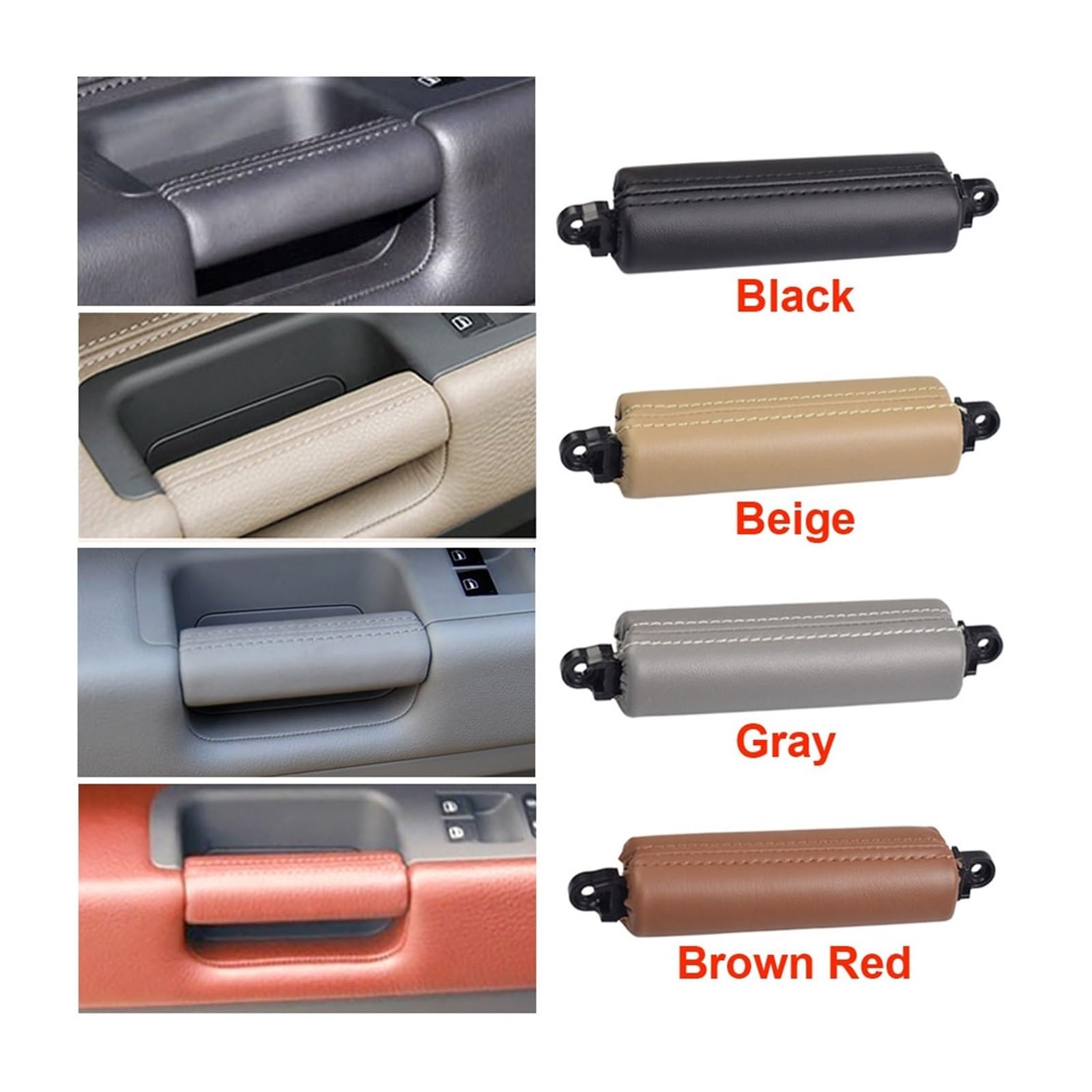 Maniglia Interna Per VW Per Touareg 2003 2004 2005 2006 2007 2008 2009 2010 Car Interior Porta Sinistra Mano Destra Driver Maniglia Auto Inner Door Handle (Misurare : Grey - 2