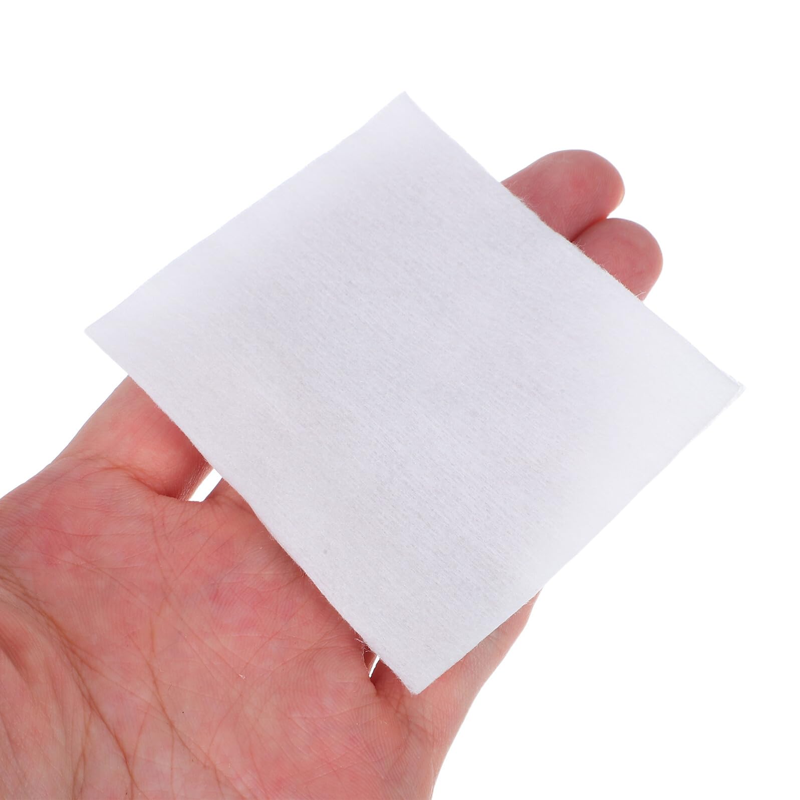 VALICLUD Dischetti Struccanti in Cotone Quadrati 4800 Pezzi senza Pelucchi Morbidi e Assorbenti, Dischetti per Viso e Tonico per Rimozione Trucco e Cura Pelle in Viaggio