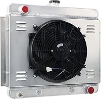 Vista 1 de Ventilador de cubierta de radiador de 3 filas para Chevrolet Chevy II Nova SS 4.6L V8 5.3L 1962-1967