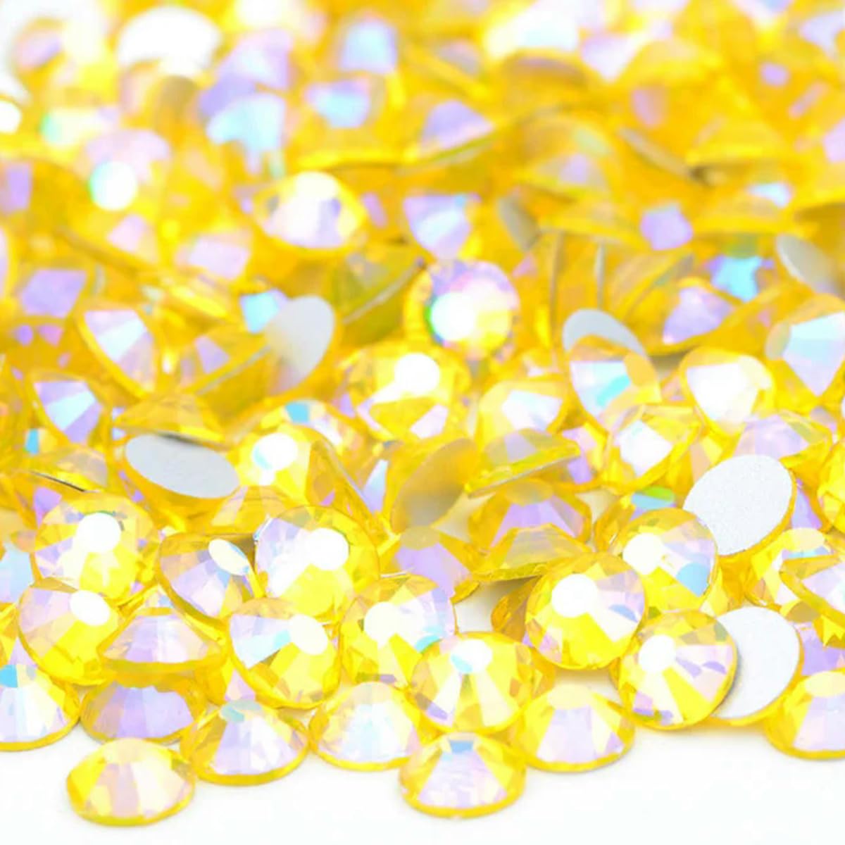 CIVIOOH SS6 SS8 SS10 SS12 SS16 SS20 SS30 Flatback Glass Rhinestones Clear Crystal AB Nail Strass Non-Hotfix Stone DIY Crafts