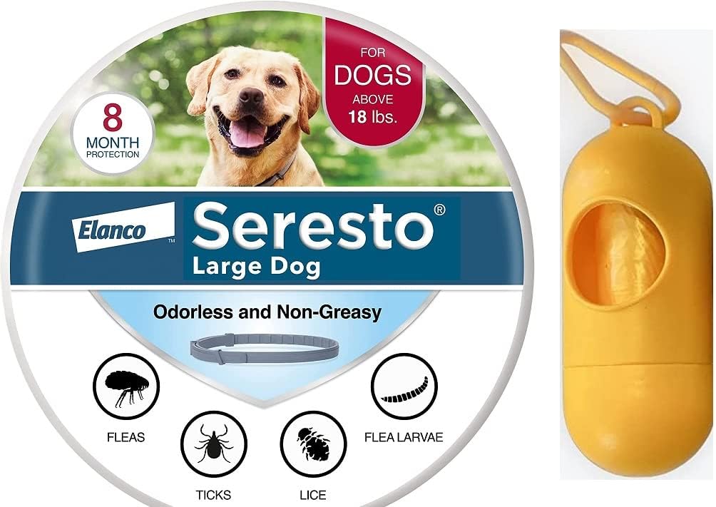 SSR for Seresto Large Dog Collar - 1 Collar, Collar 8 Months for Large Dogs (Large)