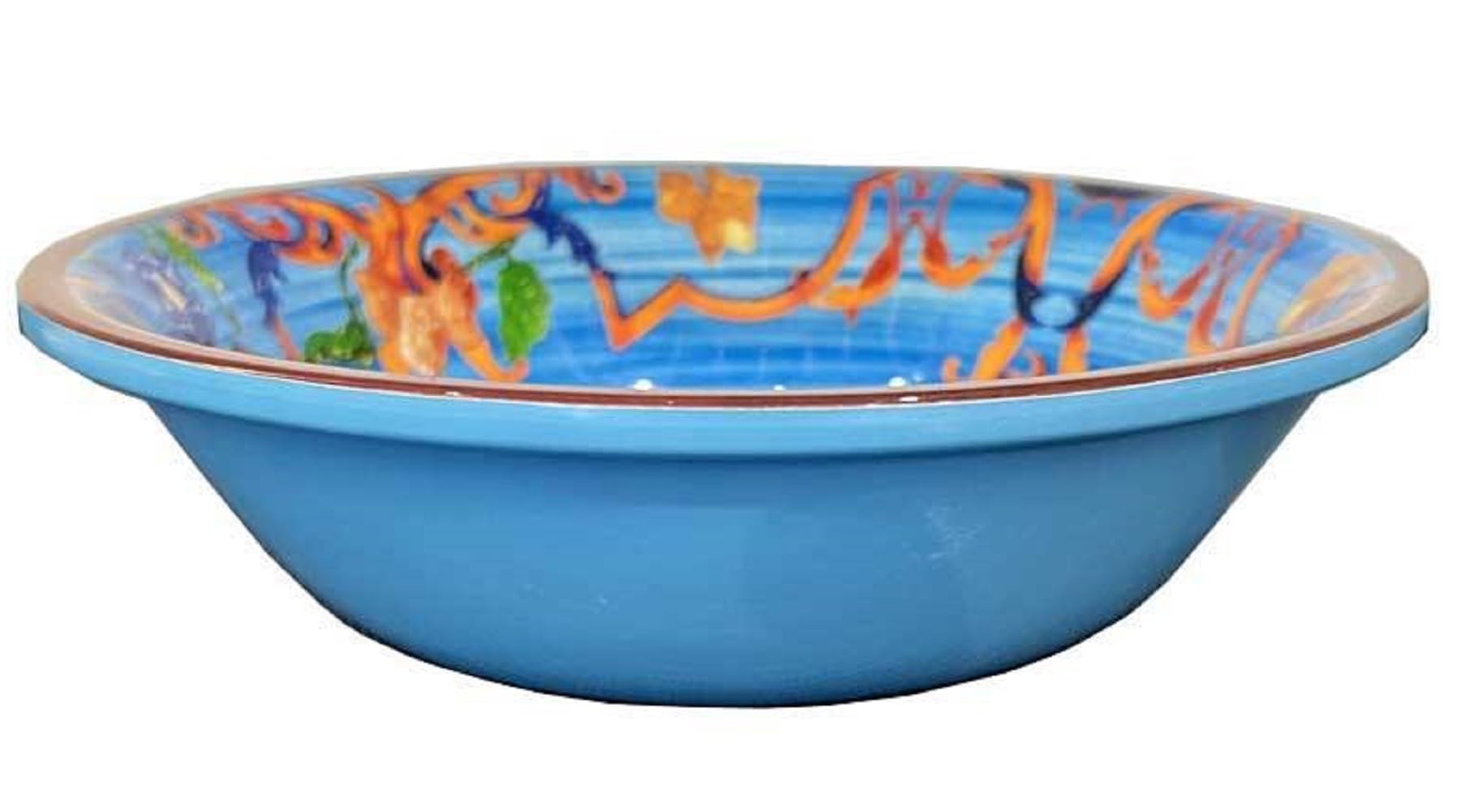 Mario Luca Giusti Pancale Soup/Cereal Bowls, Set of 6, Turquoise