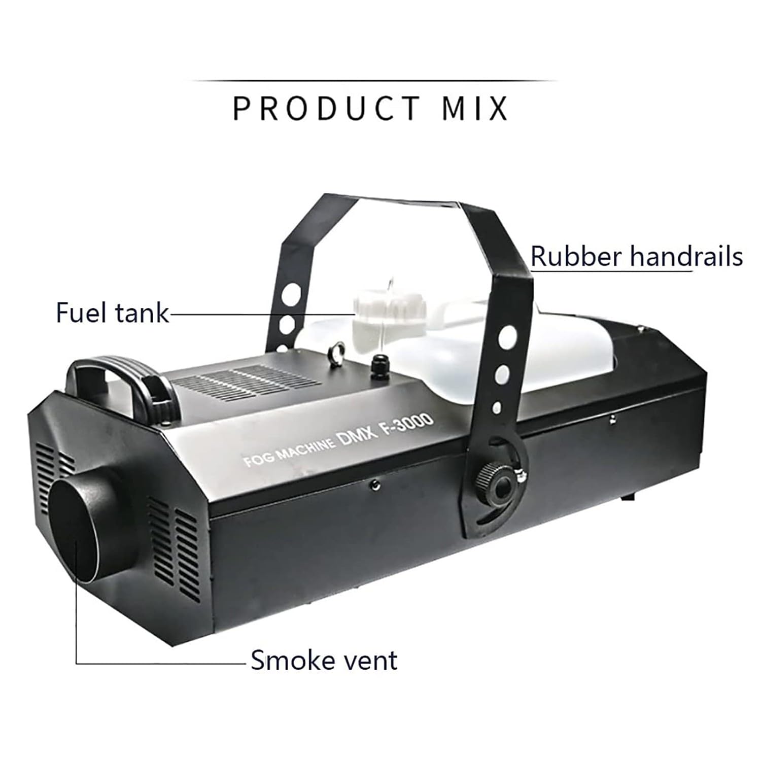 Maquina De Humo 3000 W Máquina De Niebla con Control Remoto, Cool Y Hermosa Máquina De Niebla Equipo De Escenario Bar Fiesta Sala Privada Boda Halloween Espectáculos DJ