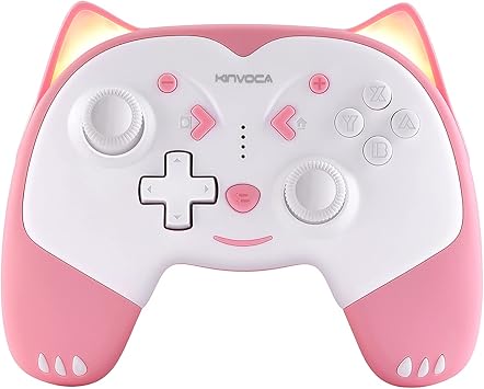 Amazon Co Jp Kinvoca Switch Switch Lite対応 ワイヤレスコントローラー 可愛い猫 新音声支持機能追加 音量強弱調整 耳飾りライト Bluetooth接続 Turbo連射 ジャイロセンサー 日本語取扱説明書 操作簡単 軽量 可愛い 彼女 娘誕生日プレゼント ピンク Amazon Co Jp Kinvoca Switch Switch Lite対応 ワイヤレスコントローラー 可愛い猫 新音声支持機能追加 音量強弱調整 耳飾りライト Bluetooth接続 Turbo連射 ジャイロセンサー 日本語取扱説明書 操作簡単 軽量 可愛い 彼女 娘誕生日プレゼント ピンク
