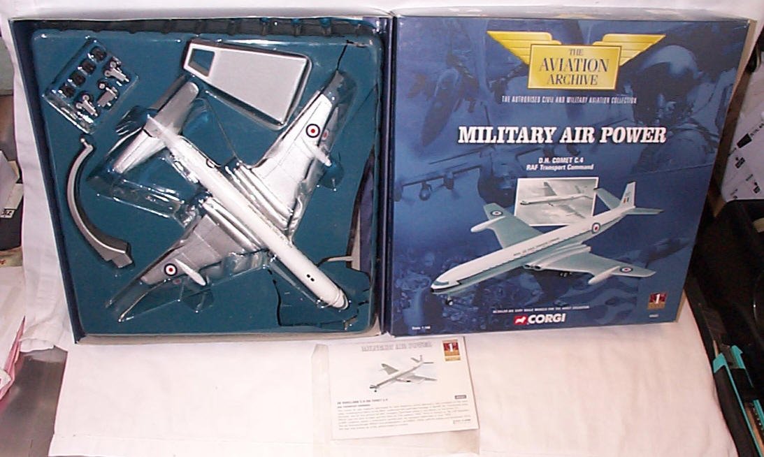 Corgi Aviation Archive, a boxed "Military Air Power" & "Classic Jetliners&quot