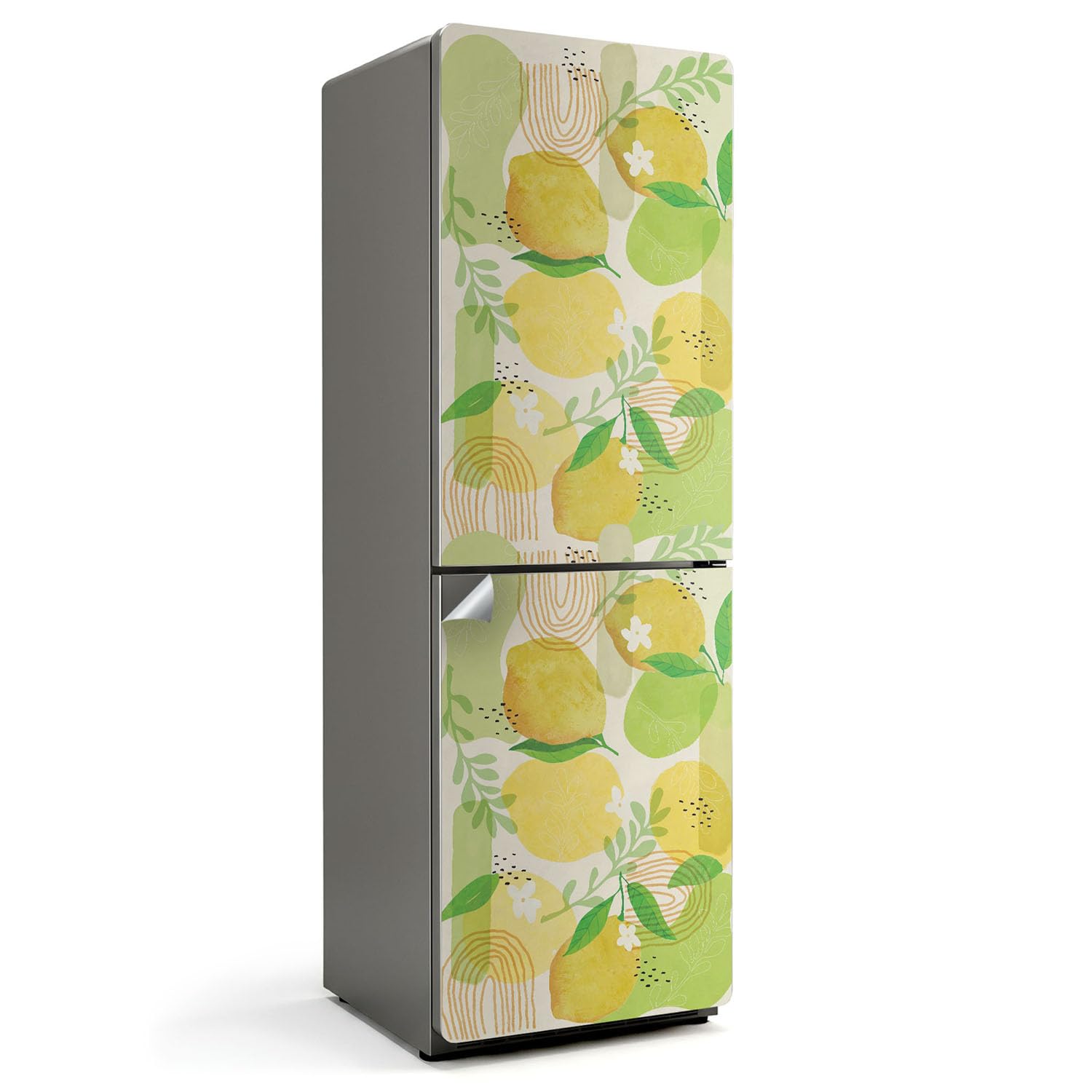 Sticker frigo motif fruité pour une décoration de cuisine printanière