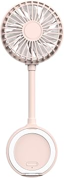 Xenon Smart El Vantilat r  |  arjl  Ta nabilir Teleskobik Katlanabilir Sessiz Mini Fan X6104 Pembe