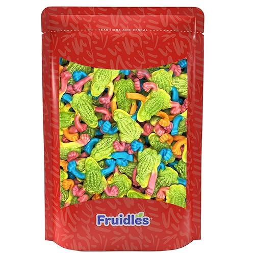 Miniatura 3 de Tropical Frogs - Gomitas de gomitas, deliciosos colores surtidos y sabores de frutas (4.4 libras)
