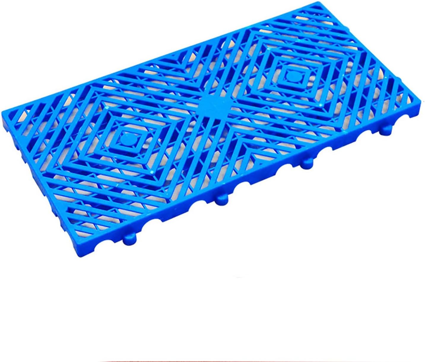 Plastic Pallet for Basement Storage, Plastic Pallets for Outside, Hdpe Waterproof Grid, Plastic Grating, Splicable Breathable Grid Floor Ventilation Pallet, for Supermarket Basement(60x30x3c