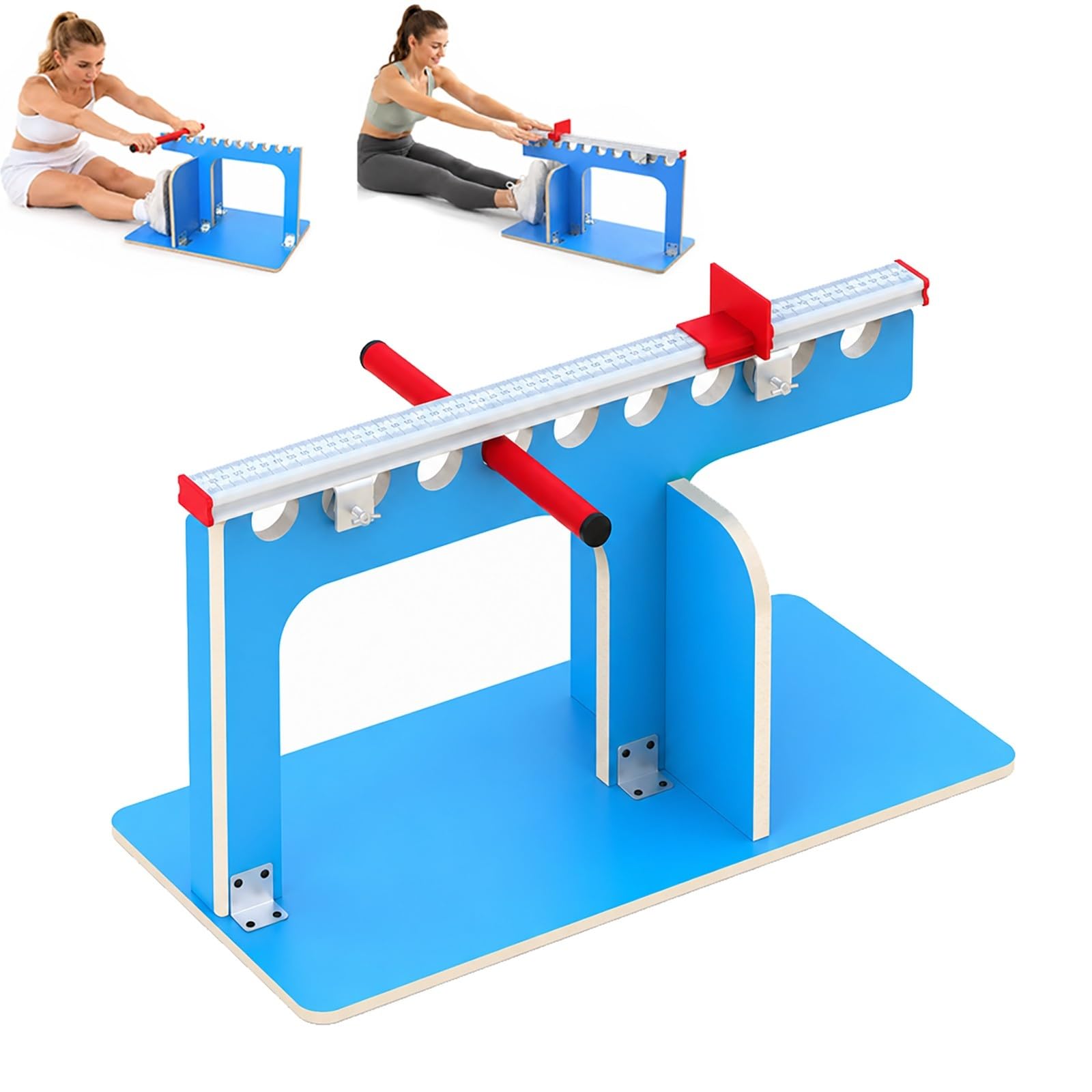Strumento 2 in 1 per il test di flessibilità seduti & allenatore stretching