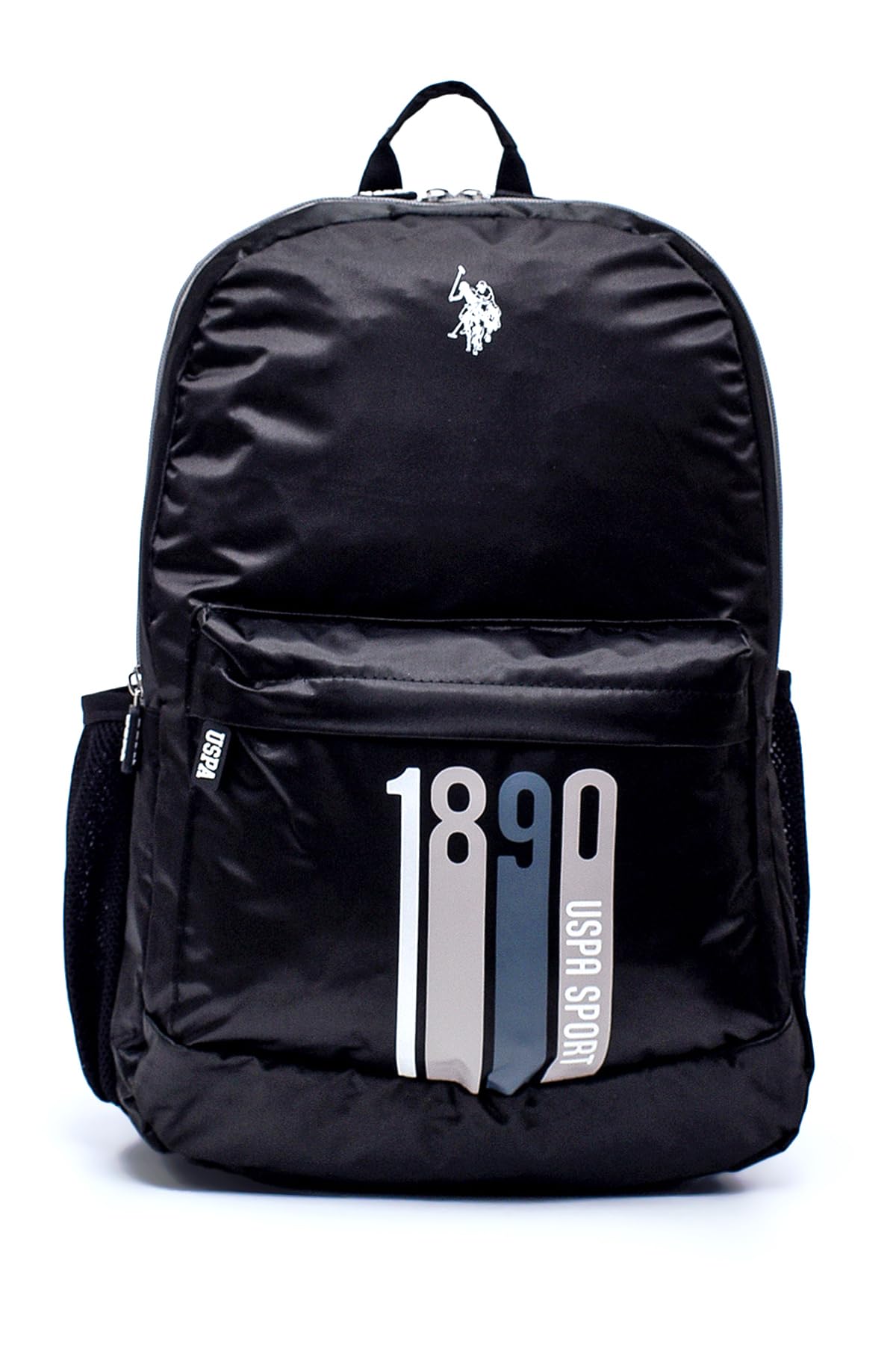 U.S. POLO ASSN. U.S. Polo. Assn. Unısex Okul Çanta Seti Plset3031,Siyah Tek Ebat