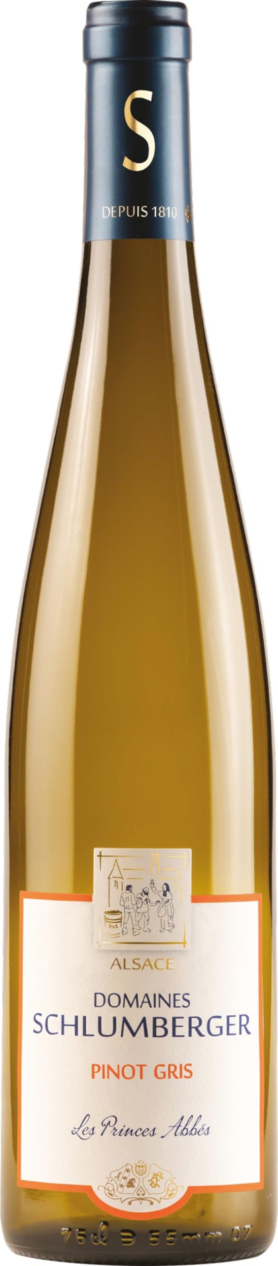 Domaines Schlumberger Pinot Gris Les Princes Abbés Elsass Wein (1 x 0.75 l)