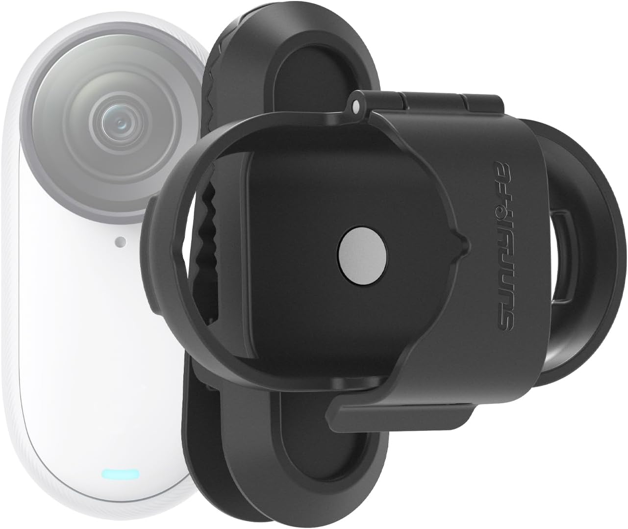 Go 3s Hat Clip Mount for Insta360 go 3/3s Vertical & Horizontal Action Camera Accessories 360 Degree Rotation Backpack Strap Cap Easy Clamp Adapter Holder