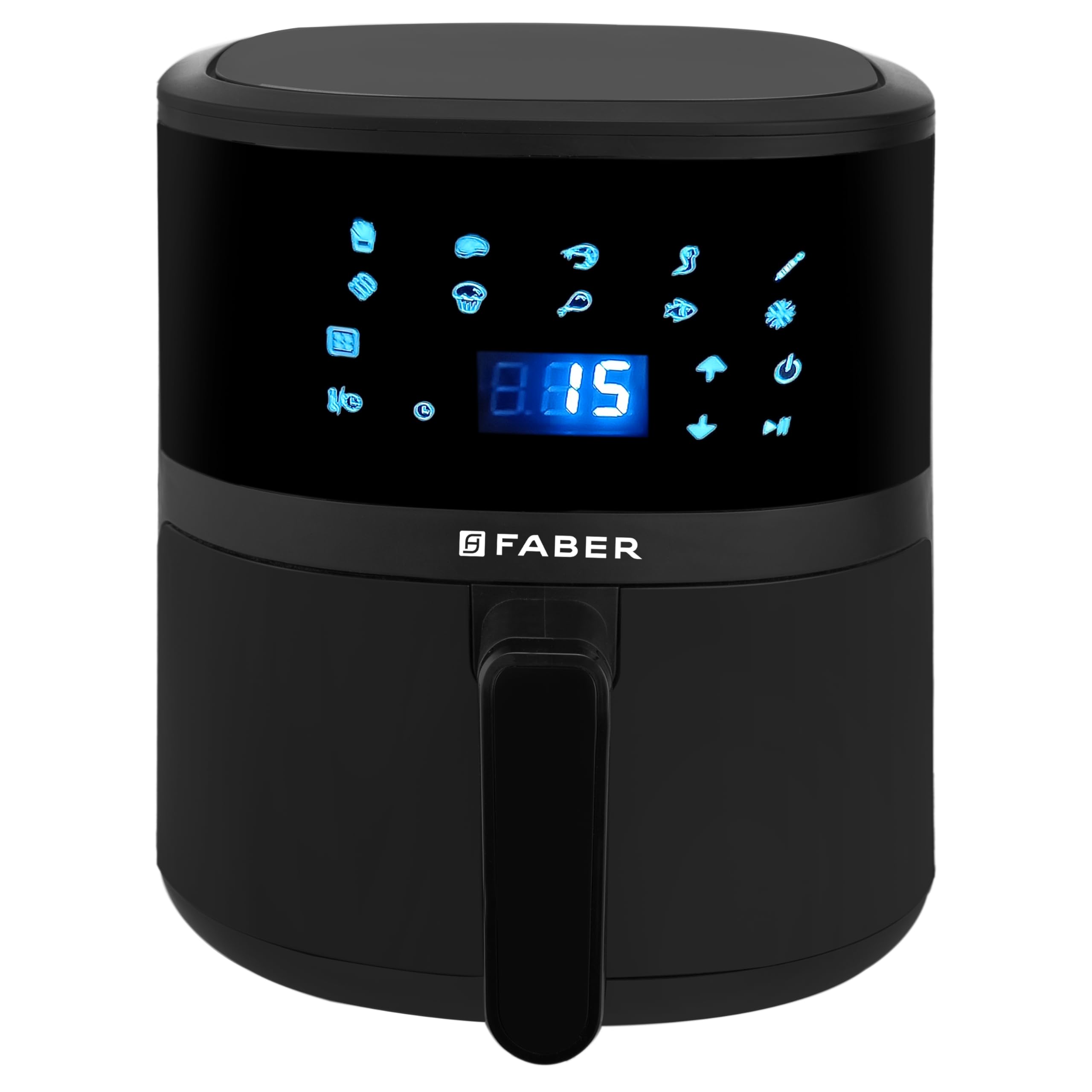 Faber 4L 1300W Digital Air Fryer | Fry, Bake, Roast | 85% Less Oil, 200°C Swirl Heating Technology |10-Preset Menu|Touch Control Interface| Auto Shut-Off |2 Yrs Comprehensive Warranty|Black-image-45
