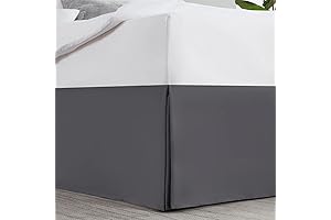 600TC Pleated Bed Skirt: Transform Your Bedroom with Elegance