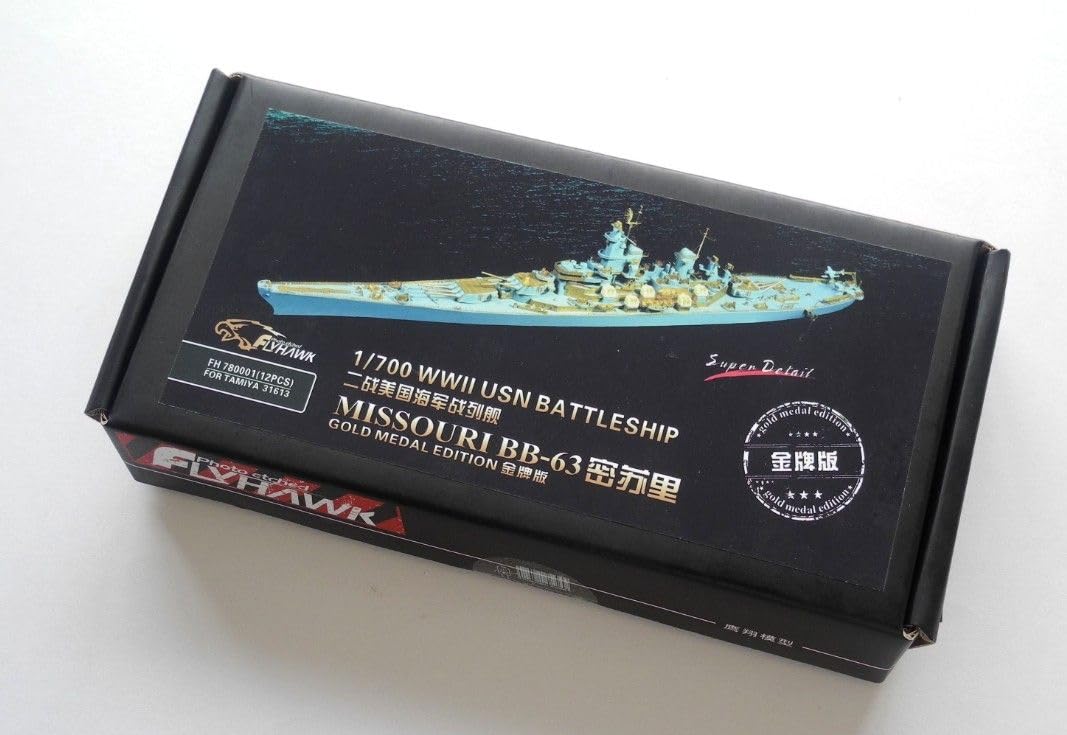 FH780001 1/700 WW II USS Schlachtschiff Missouri für Tamiya 31613