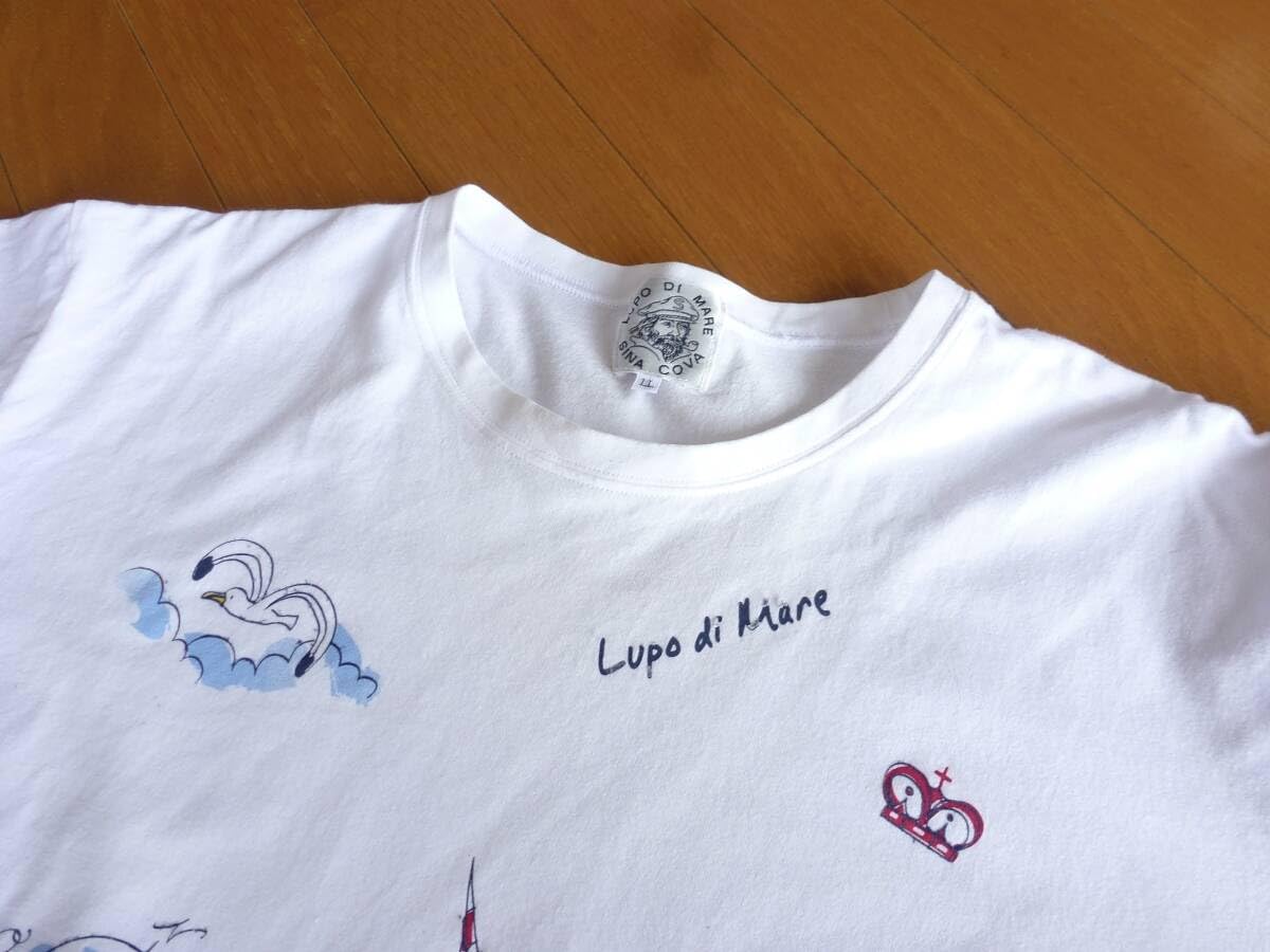 Amazon.co.jp: LUPO DI MARE SINA COVA シナコバ 日本製 プリント入り 