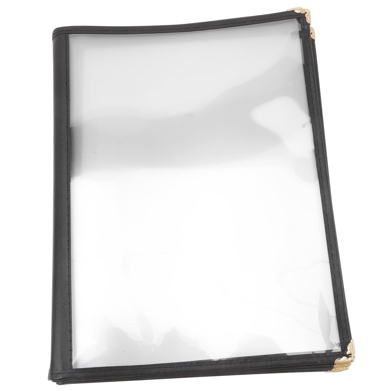 KICHOUSE Cookery List Menu Holder Restaurant Menu Covers Book Recipe Sheet Protector
