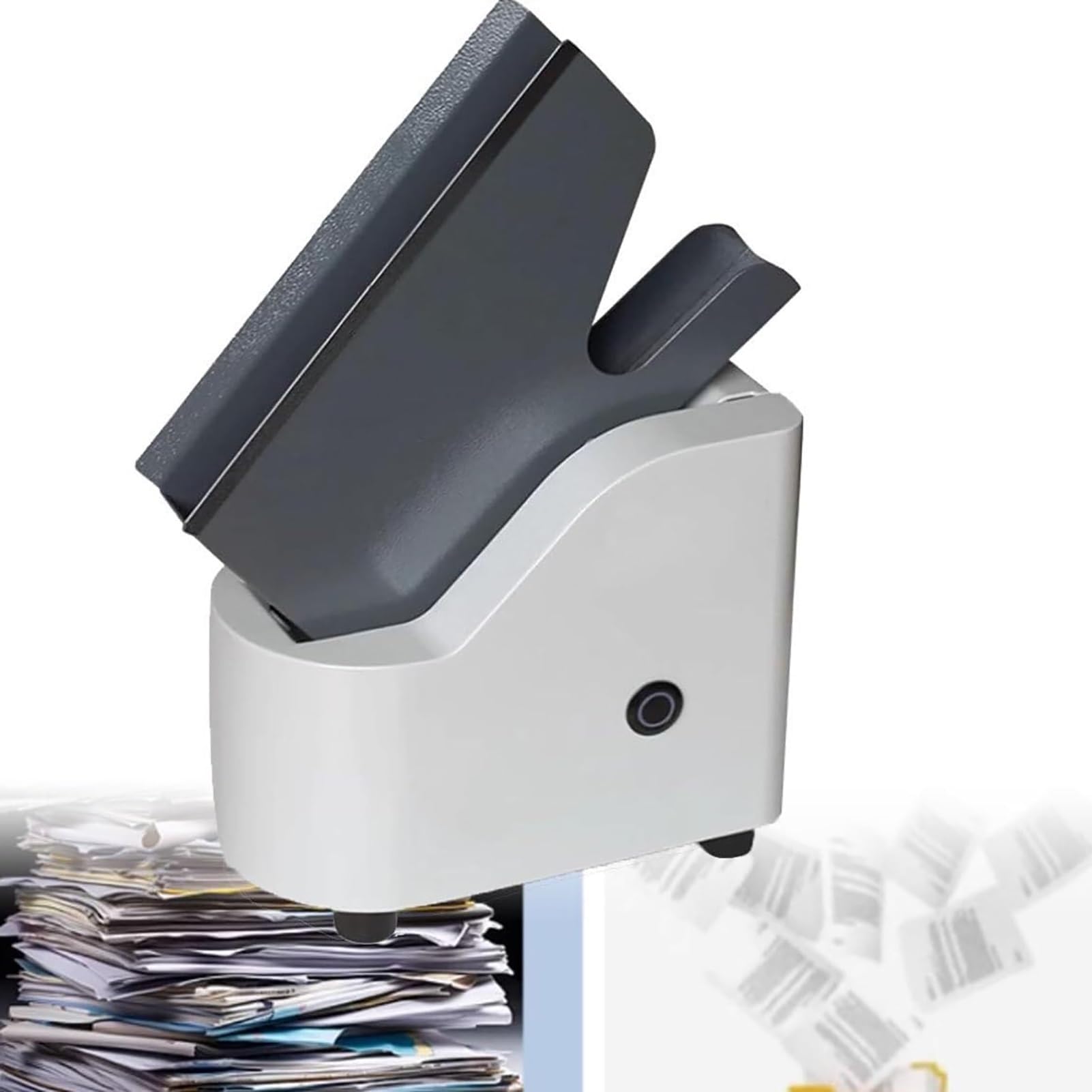 Automatischer Papierrüttler, Automatische Papiersortiermaschine mit Papierrahmen mit Führungsecken, Mit 50 mm Papierrahmenbreite und Papierrahmen mit Führungsecken, Fasst 300 Blatt A4-Papier