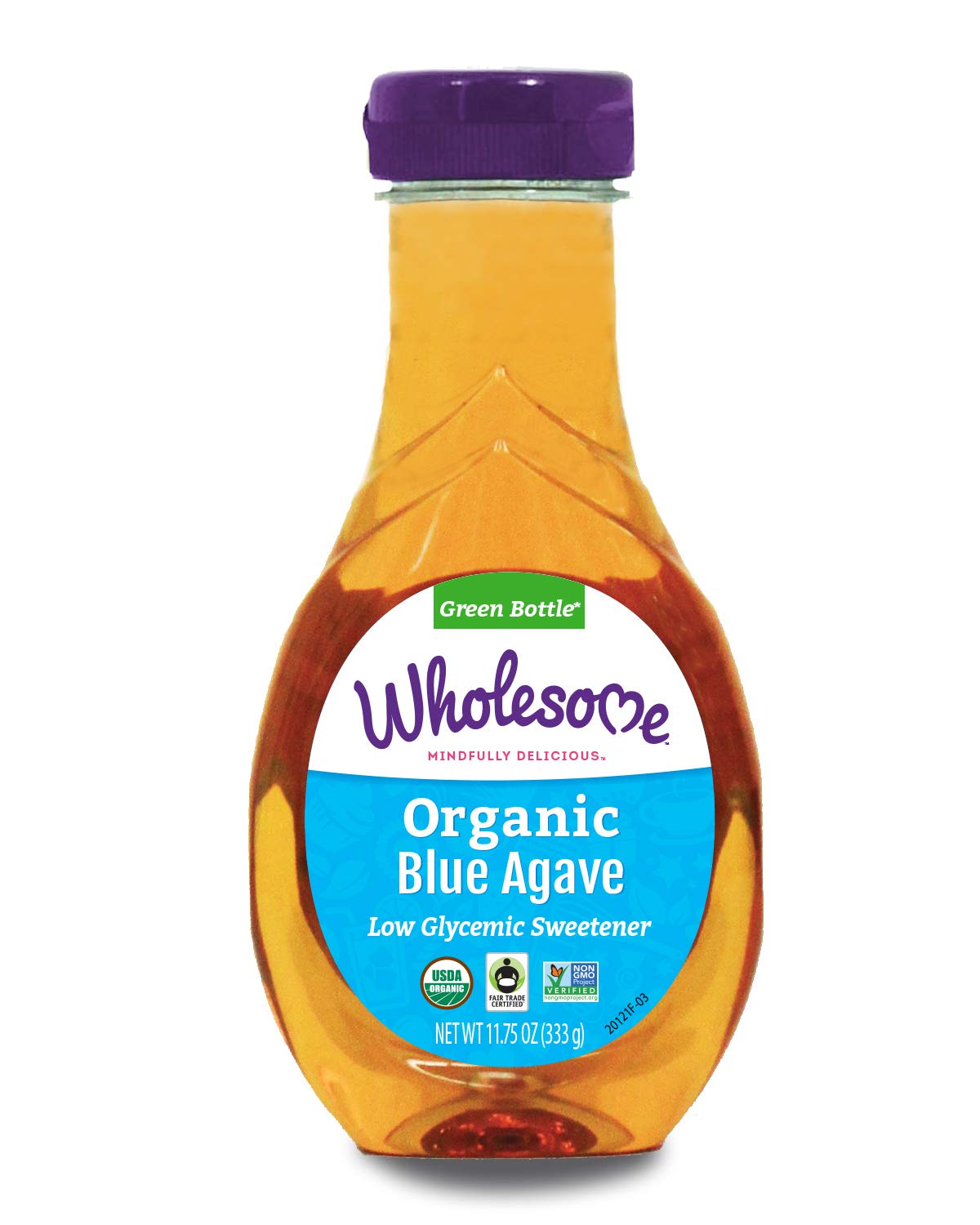 Sweeteners 11.75-Ounce Organic Blue Agave Nectar, Fair Trade, 100% Pure, Non GMO, Gluten Free & Vegan, 6 Pack
