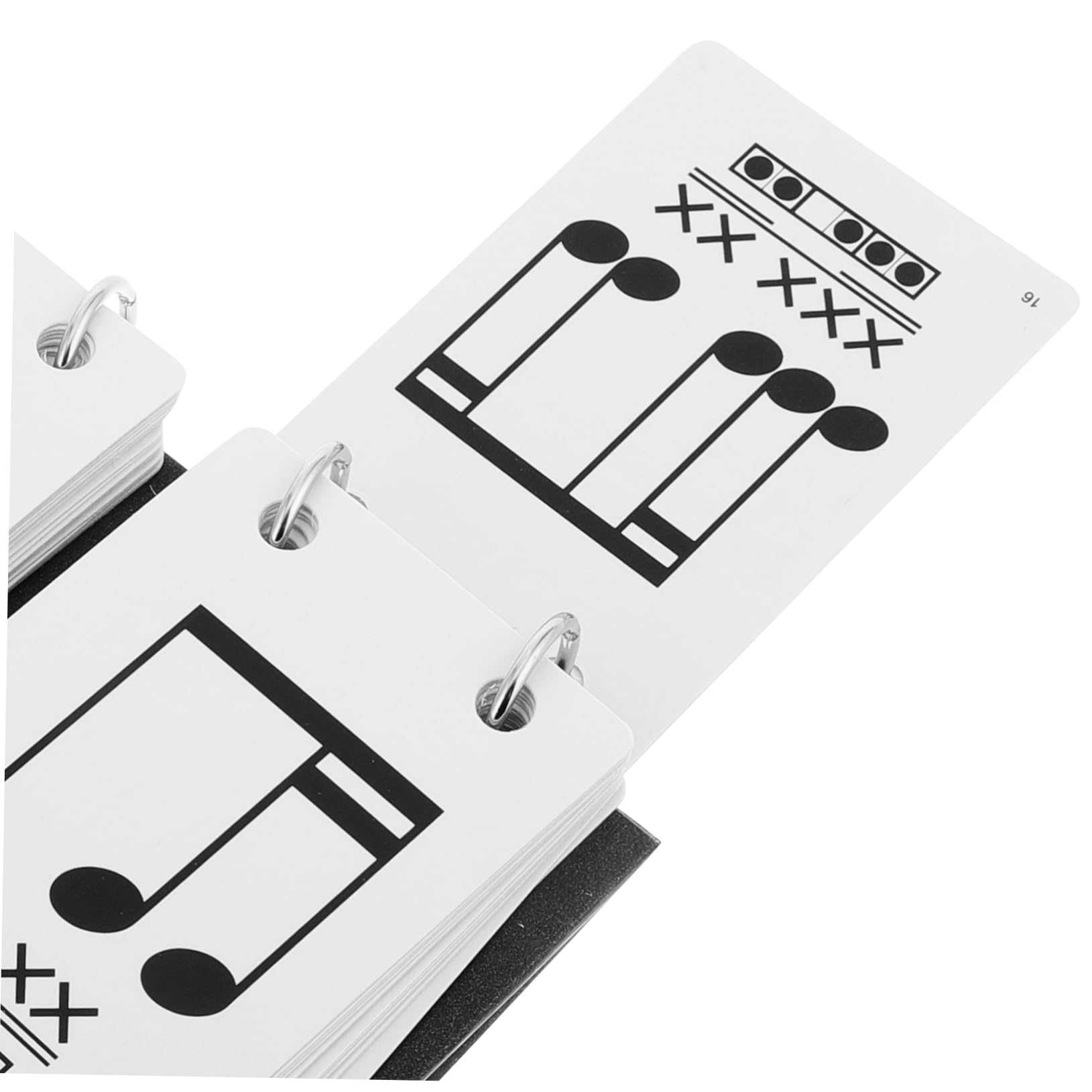 TOYANDONA Calendario Musical Rítmico Tarjetas Didácticas Para Principiantes Entrenamiento De Notas Rítmicas