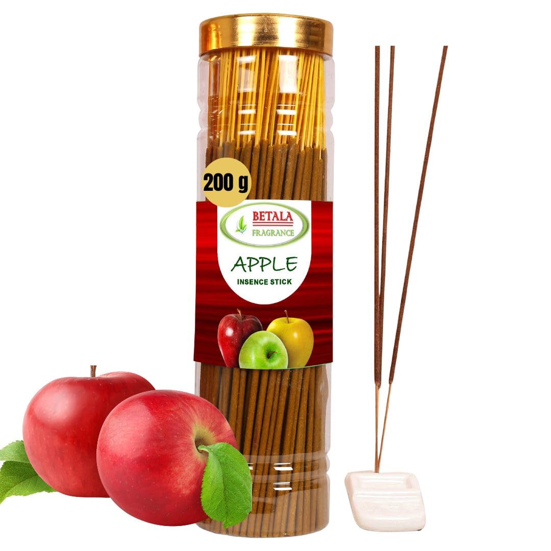 Betala Fragrance Perfumed Incense Sticks, 200 gm Agarbatti Stick (120 Sticks Approx), Flavour (Apple) (B08YYYTH3J) Amazon Price History, Amazon Price Tracker