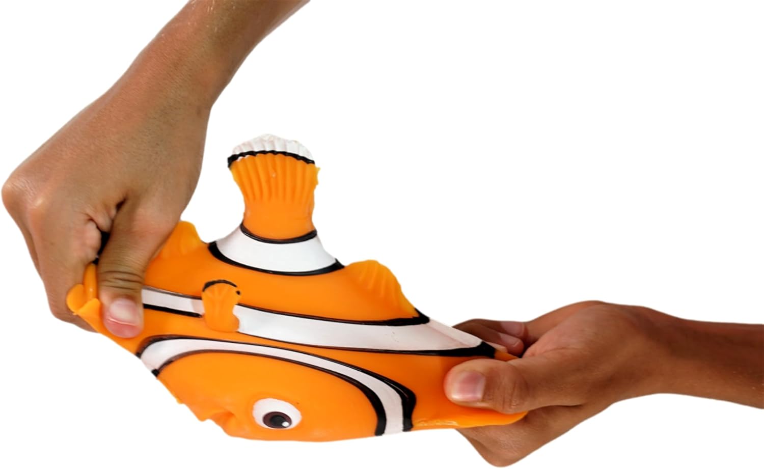 JA-RU Disney Stretchy Toys Nemo Figures Squish & Pull Toys. 1 (Unit) Finding Nemo Calming Fidget Toy, Stress Toys, Birthday Gifts for Kids, Boys & Girls. W/ Ball C-6900-1T