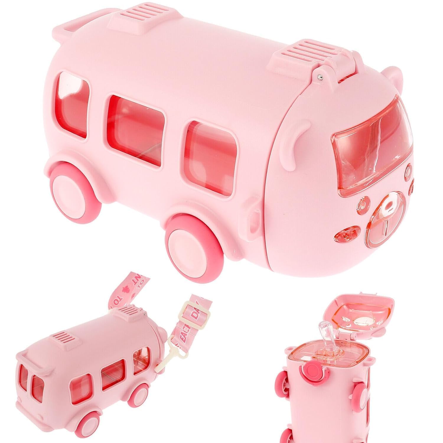 See full amazon price history chart for eumqestoer Bus Water Bottle For Kids With Strap, Sipper, & Straw | Leakproof, Bpa Free With Lock, 500 Ml | Tritan Water Bottle For School Kids | Cute Bus Shaped Water Bottle For Girls & Boys (PINK) eumqestoer Bus Water Bottle For Kids With Strap, Sipper, & Straw | Leakproof, Bpa Free With Lock, 500 Ml | Tritan Water Bottle For School Kids | Cute Bus Shaped Water Bottle For Girls & Boys (PINK) (B0D7HWBZ4J) Amazon Price History, Amazon Price Tracker
